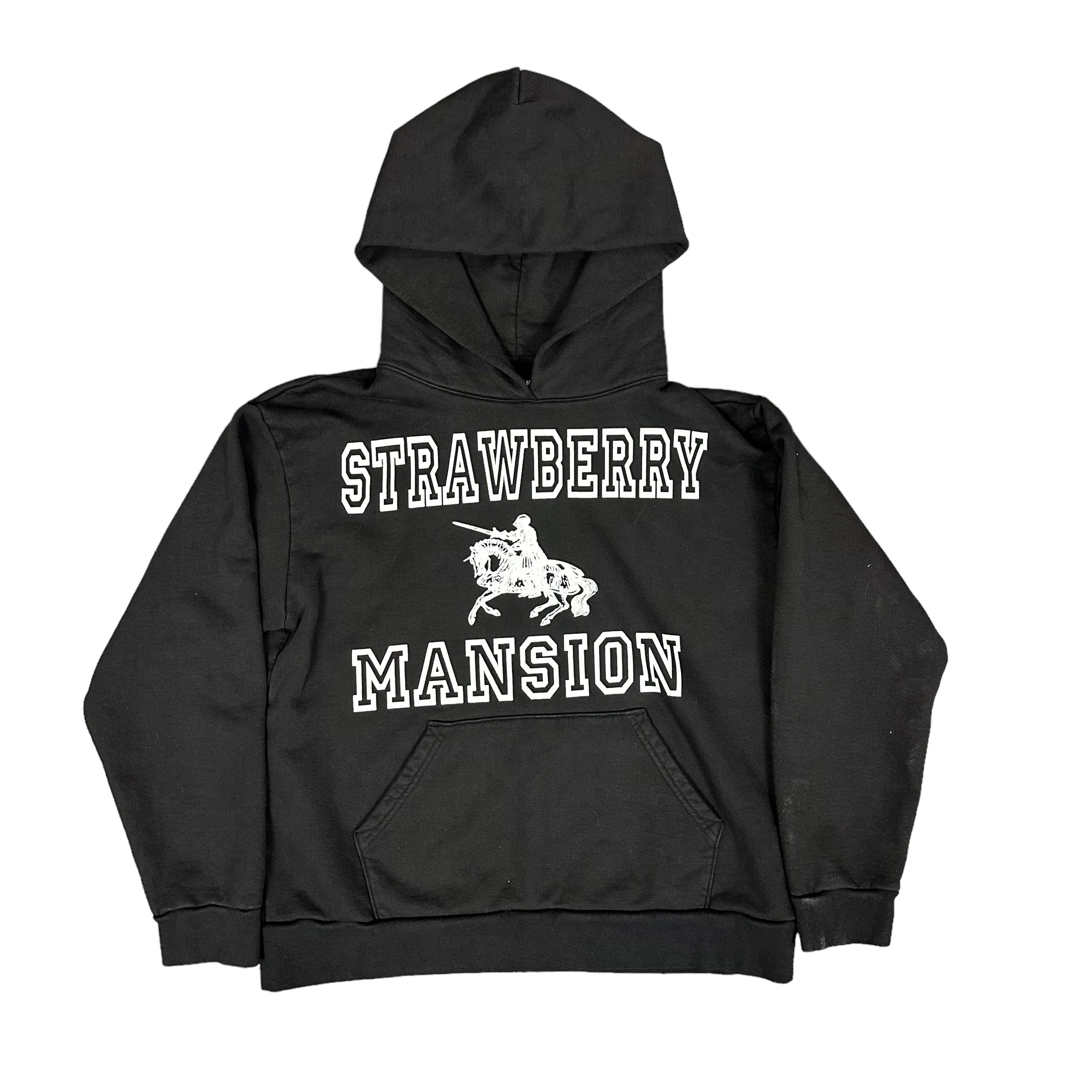Black Strawberry Mansion Hoodie