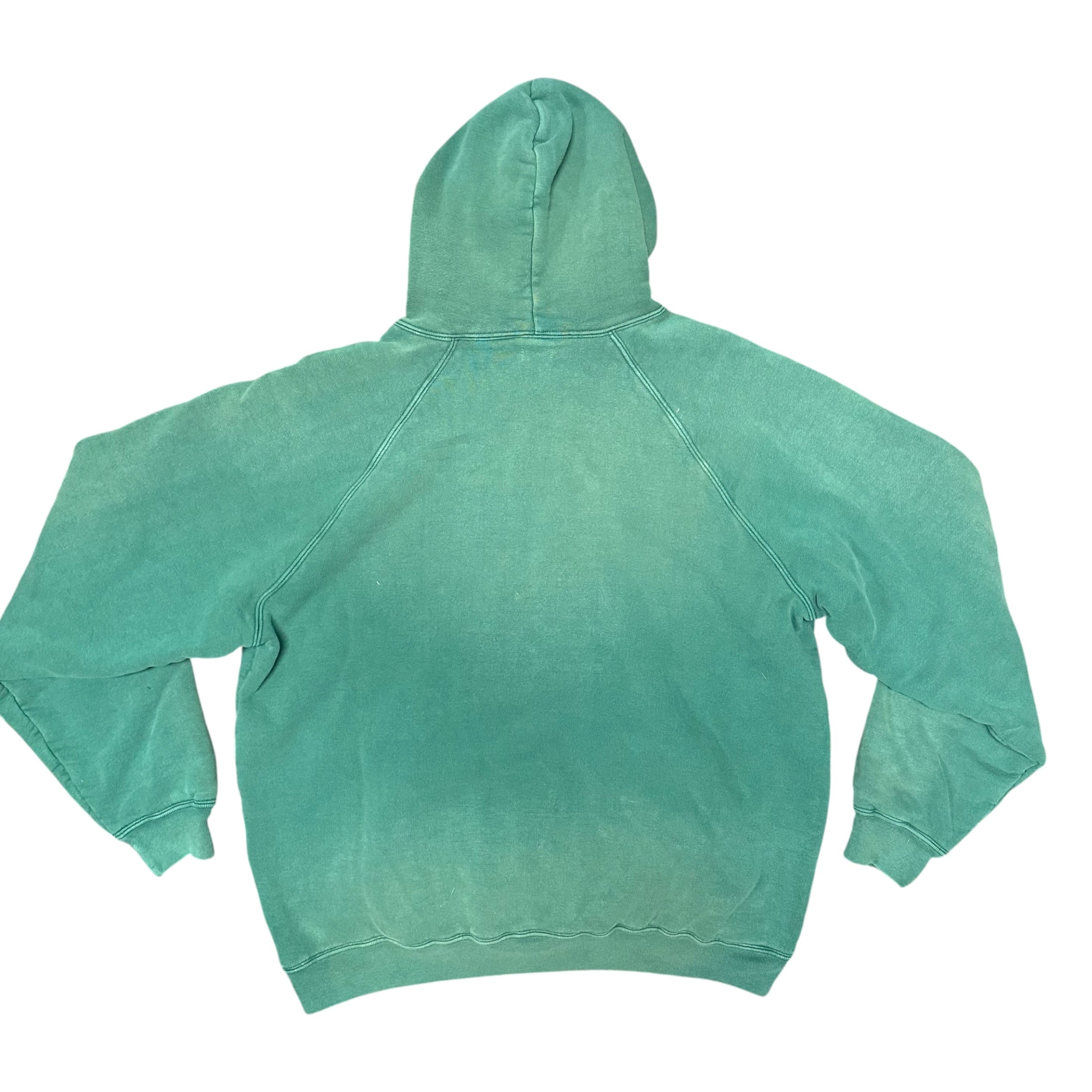 Vintage Blank Green Hoodie