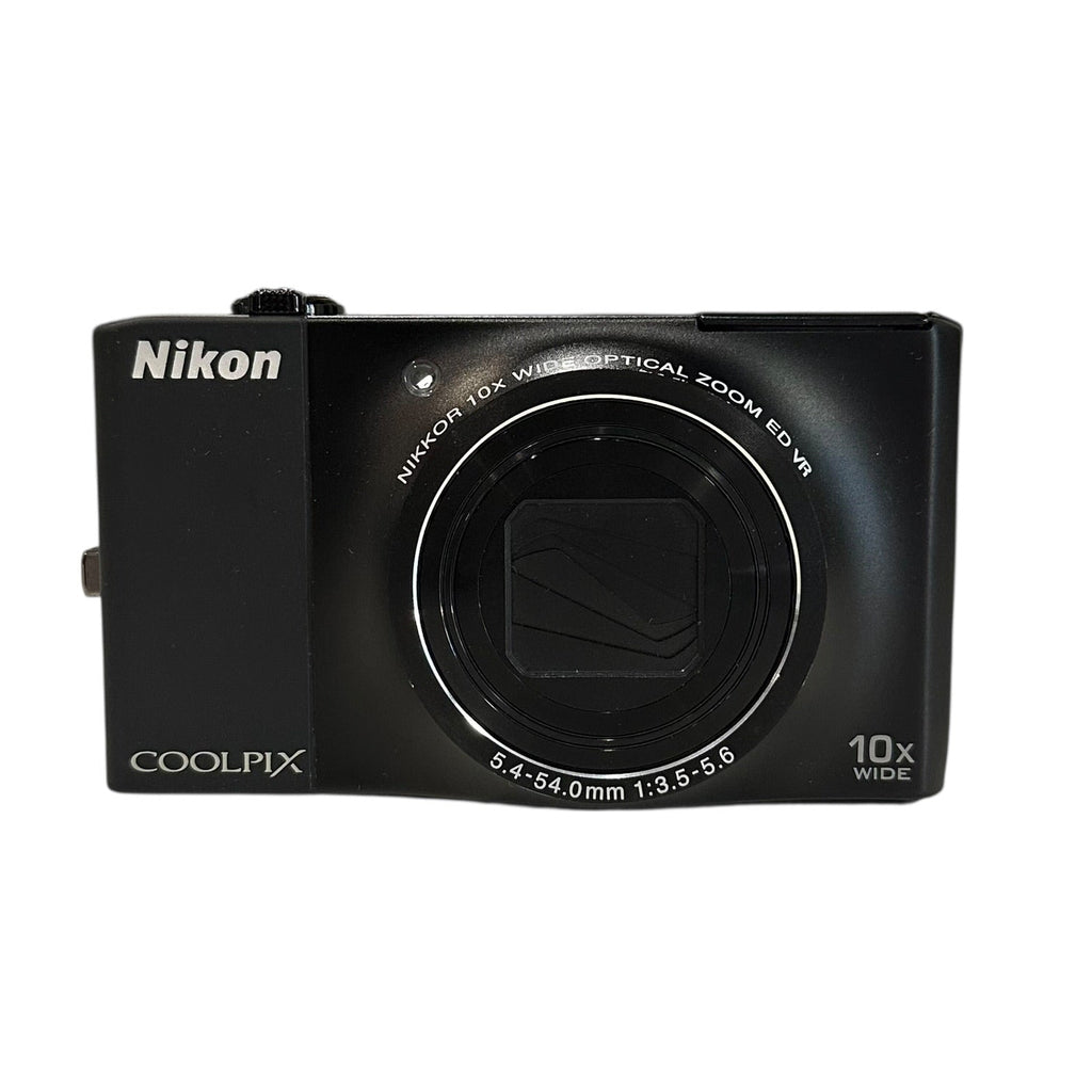 Nikon Coolpix S8000 Black Digital Camera