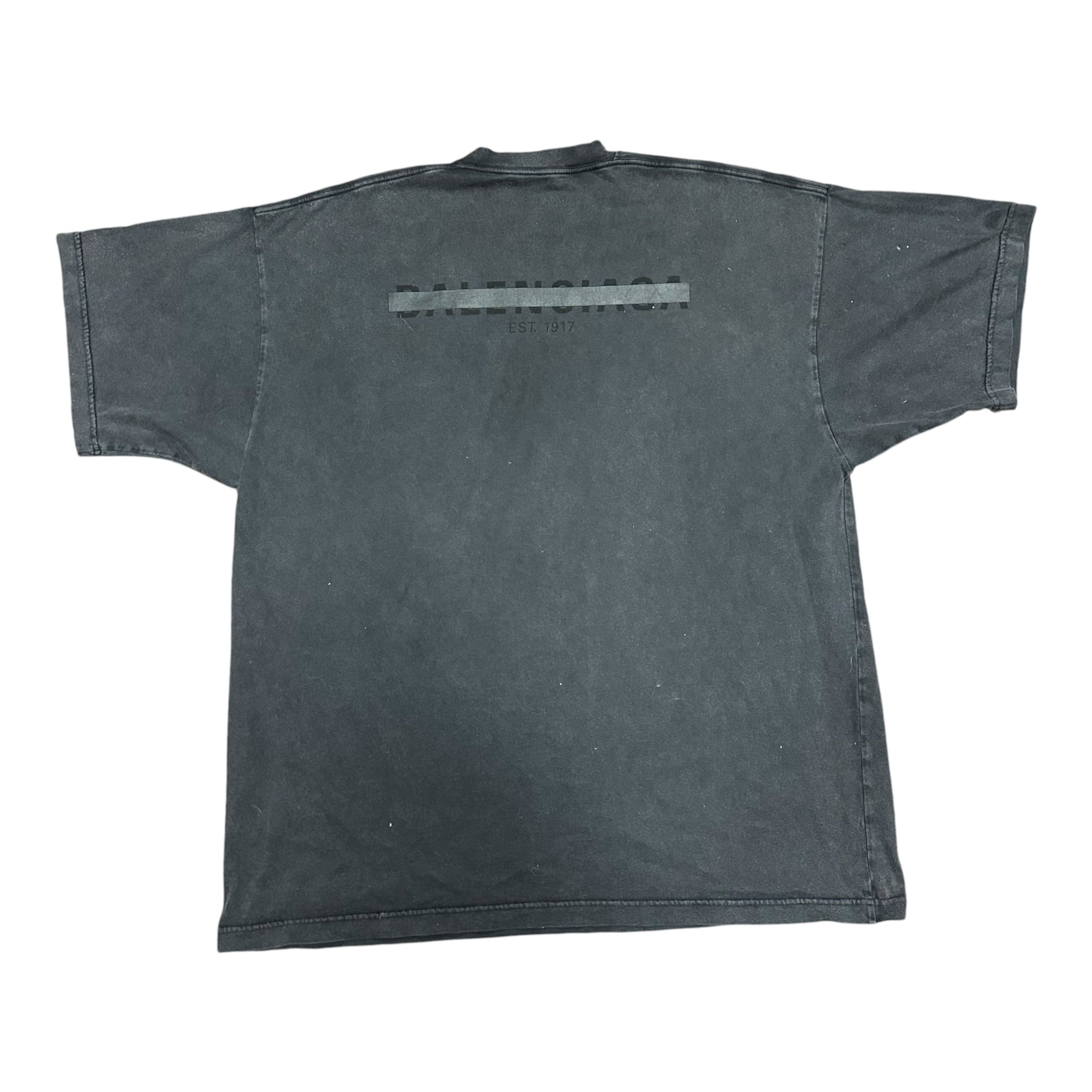 Balenciaga Strike 1917 Oversized Tee