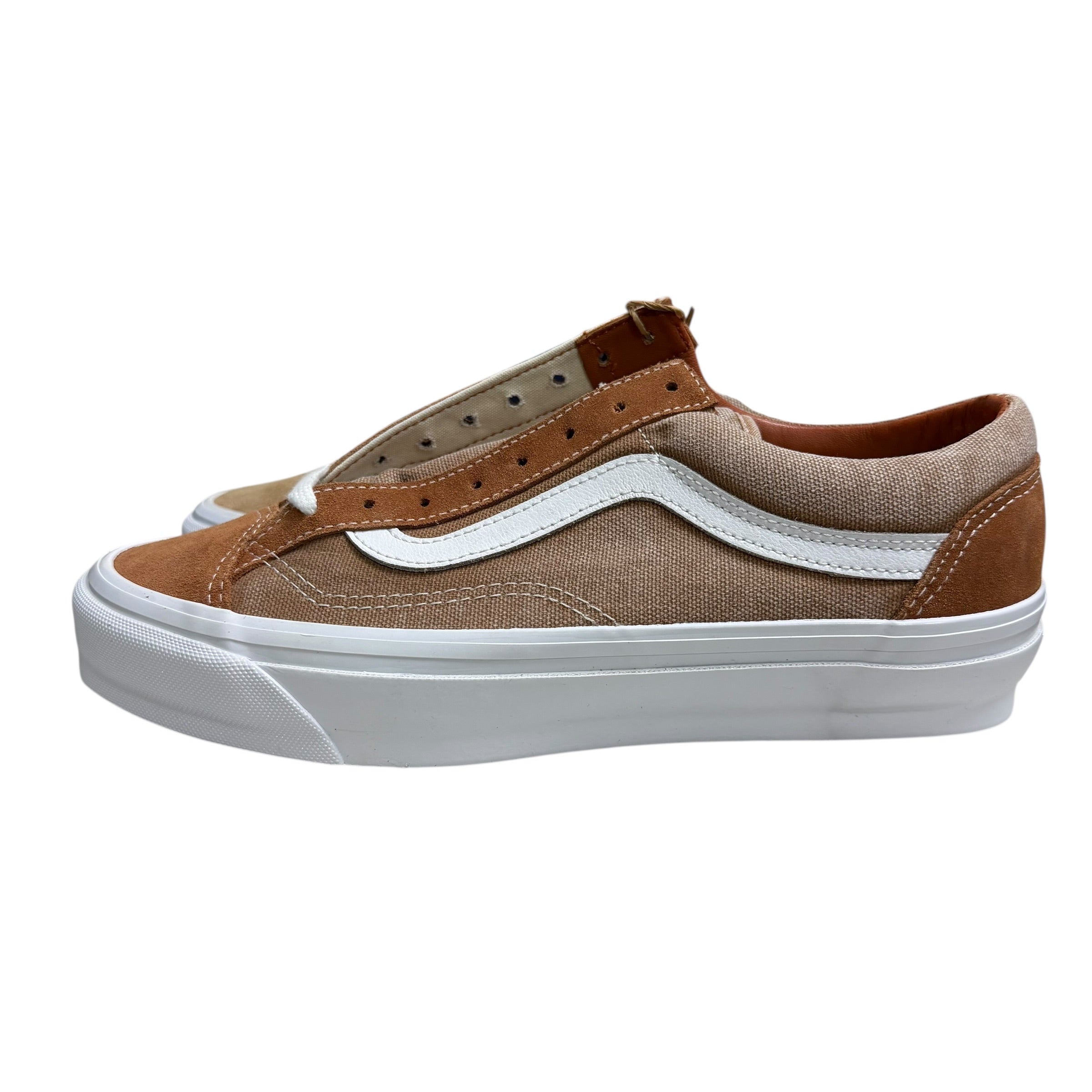 NEW Vans Old Skool Washed Tan/Brown