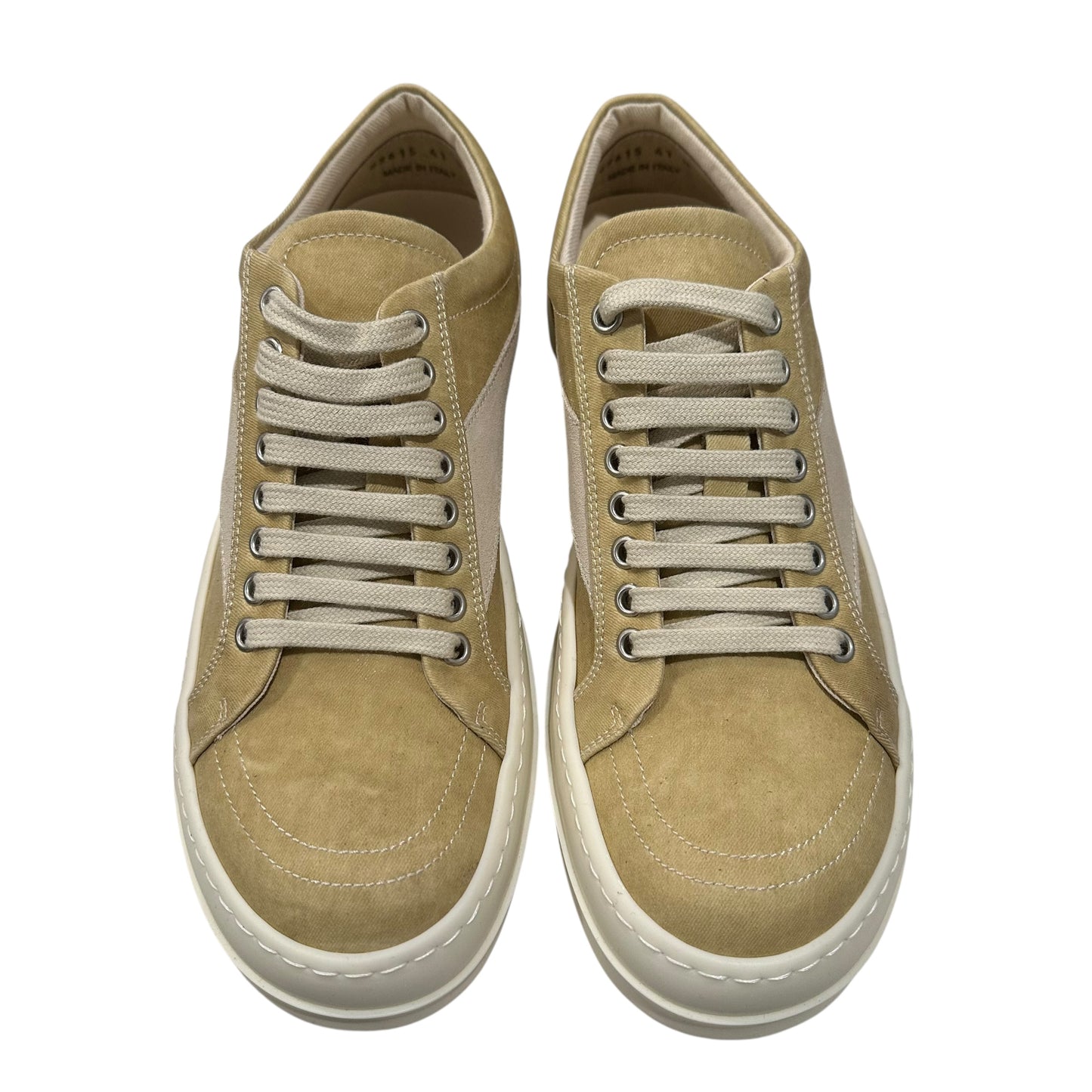 NEW Rick Owens Vintage Sneaker “Parchment”
