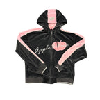 Apple Bottoms Pink/Grey Tracksuit Set