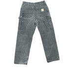 Carhartt Black Faded Double Knee Pants