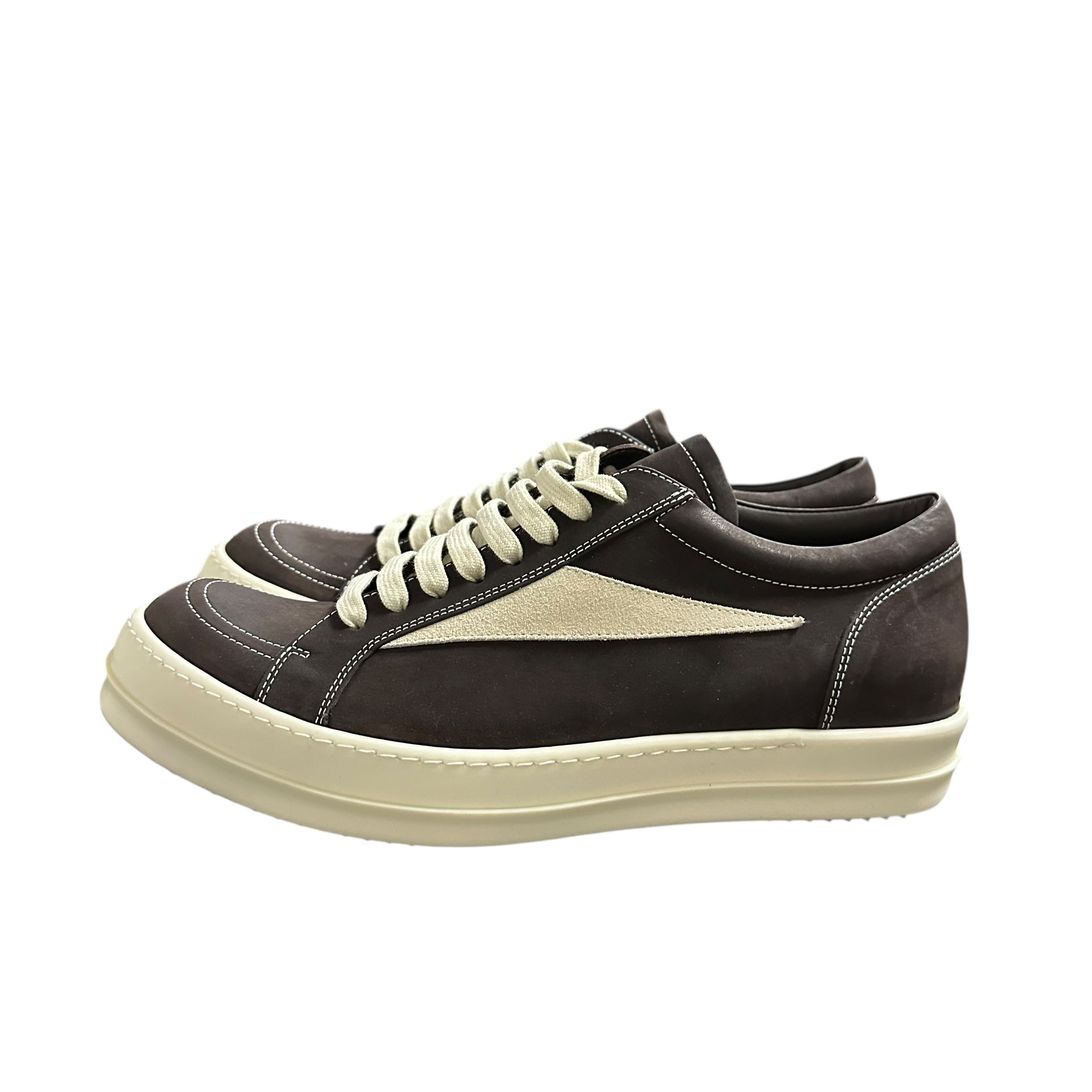 Rick Owens Brown Vintage Sneakers