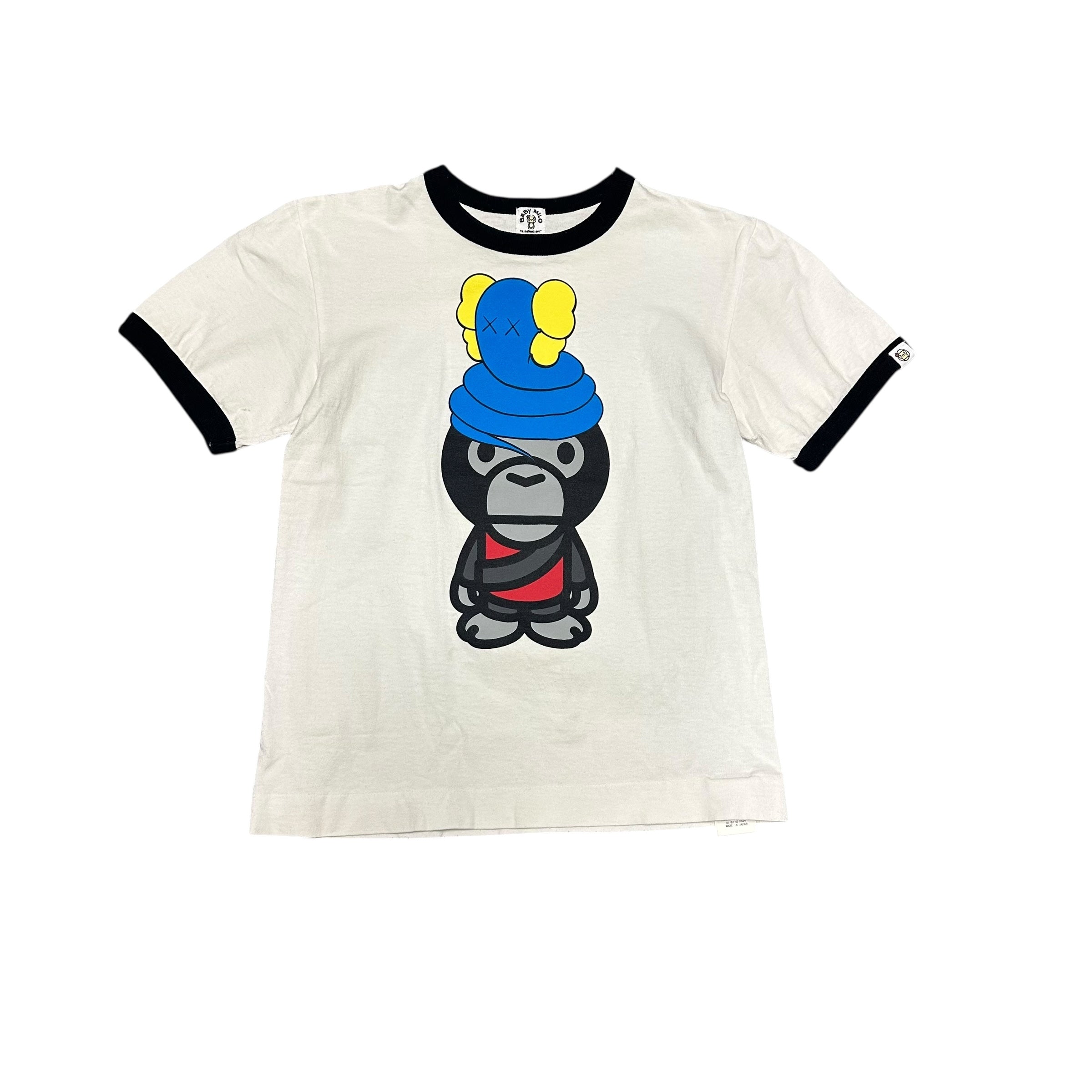 Y2k Baby Milo X Kaws Ringer Tee