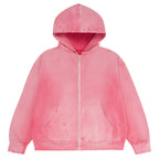 Breath In Time Pink Hoodie