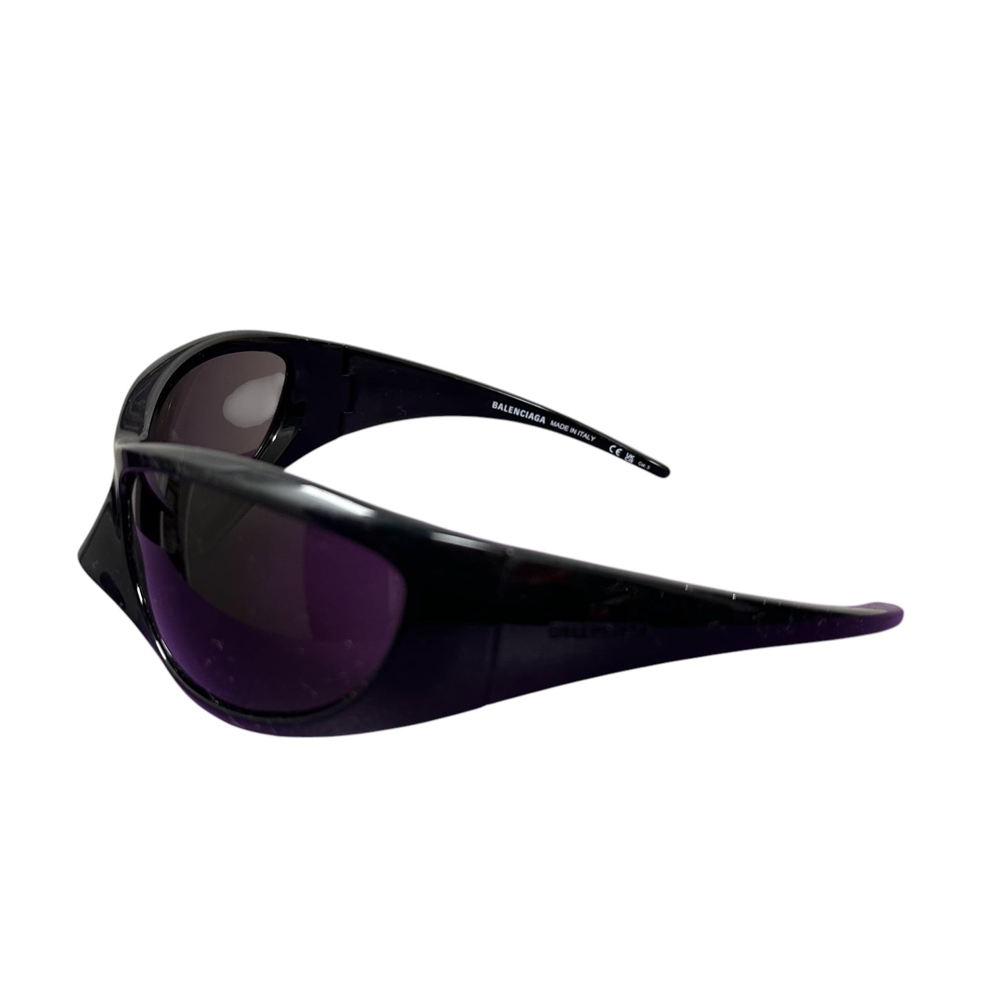 Balenciaga XXL Skin Cat Black Sunglasses