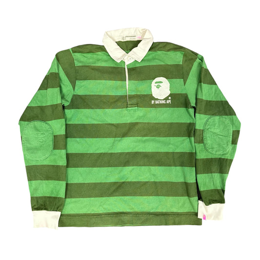 Vintage Green Bape Rugby