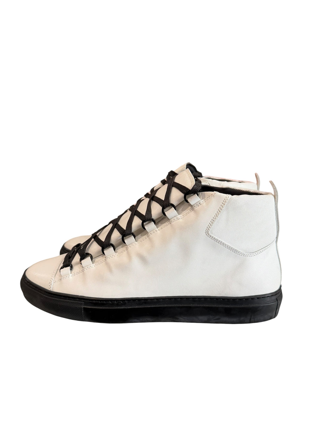 NEW Balenciaga Arena Sneakers White/Black (No Box)