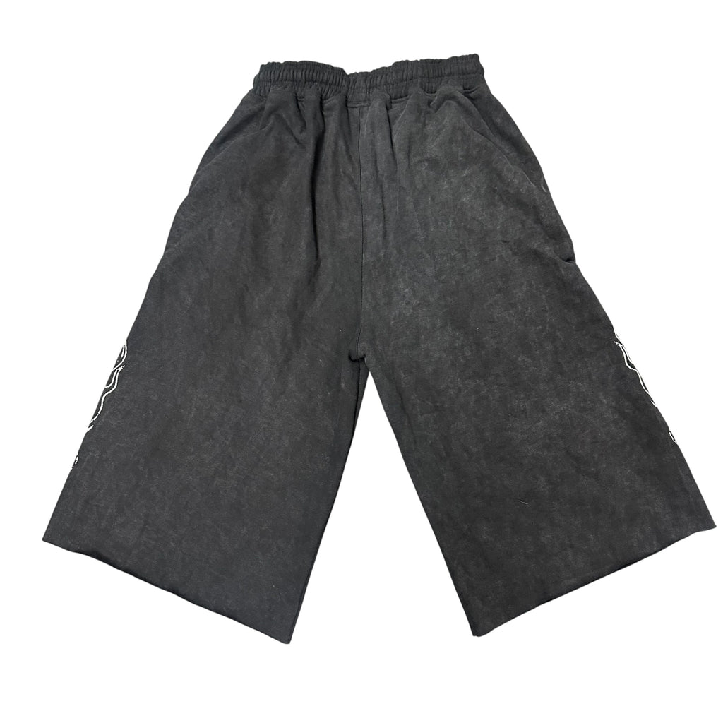 Abominable Wide Leg Sweat Shorts