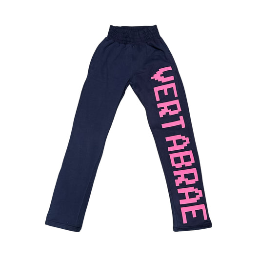 Vertabrae Sweats Blue/Pink