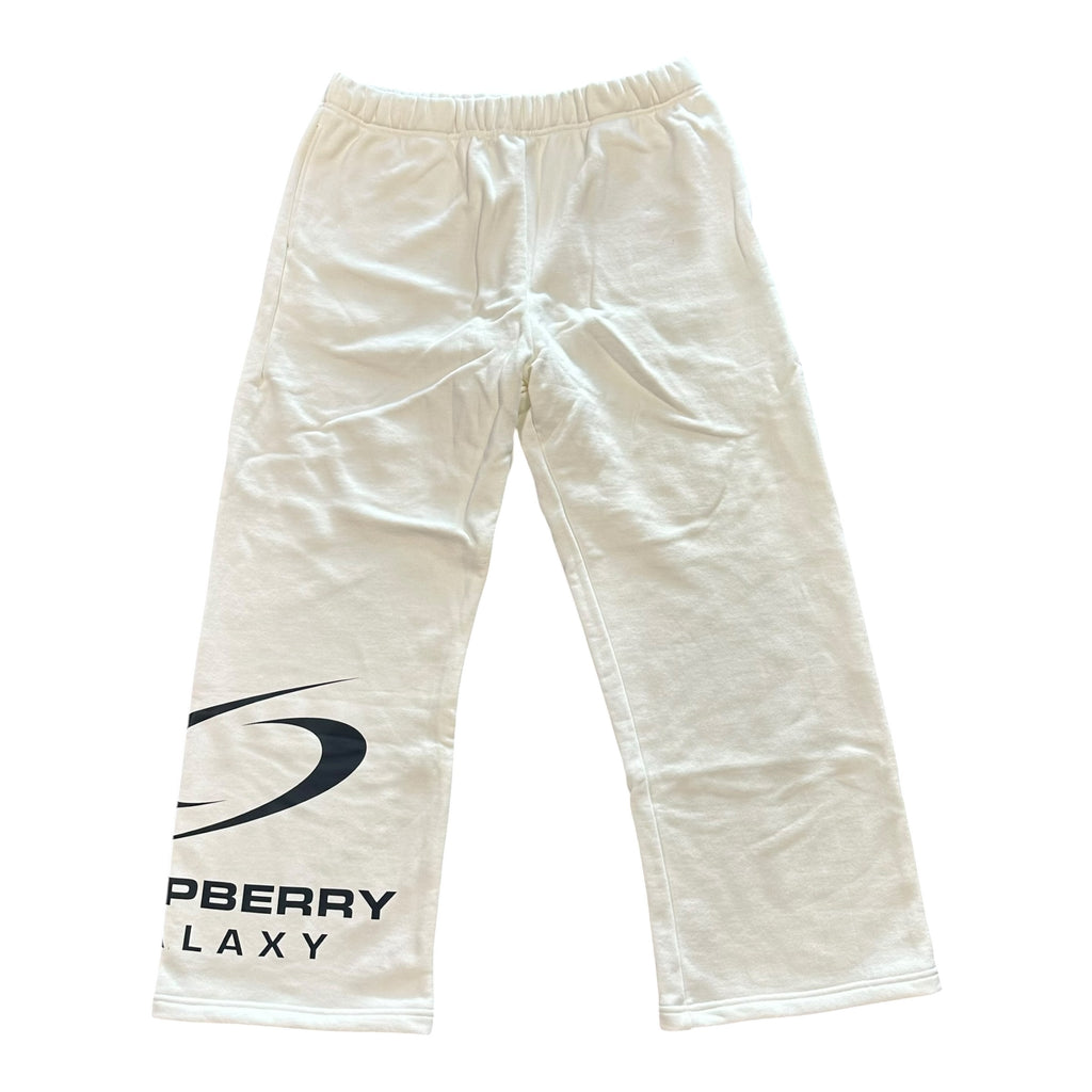 GV Gallery “Raspberry Galaxy” White Sweatpants