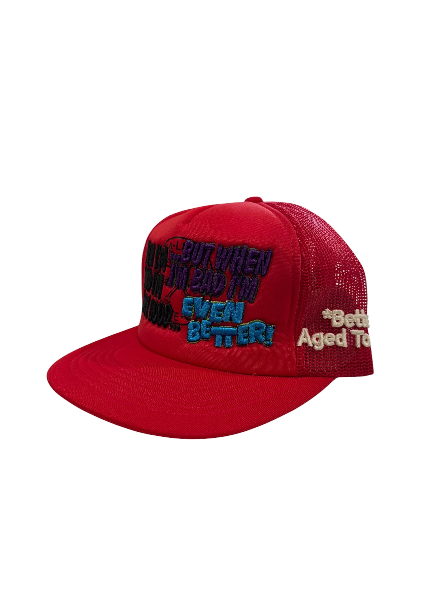 New Better With Age Hat Red