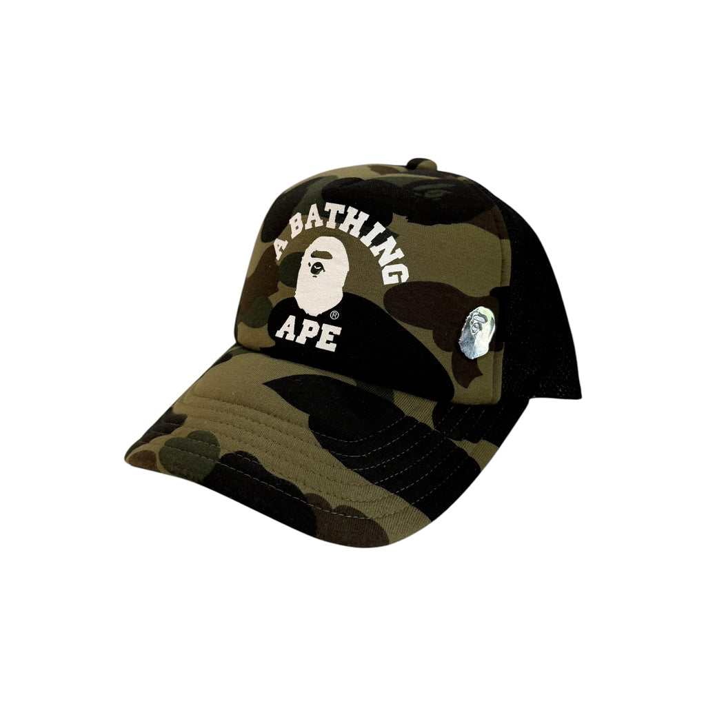 BAPE 1st Camo Trucker Hat