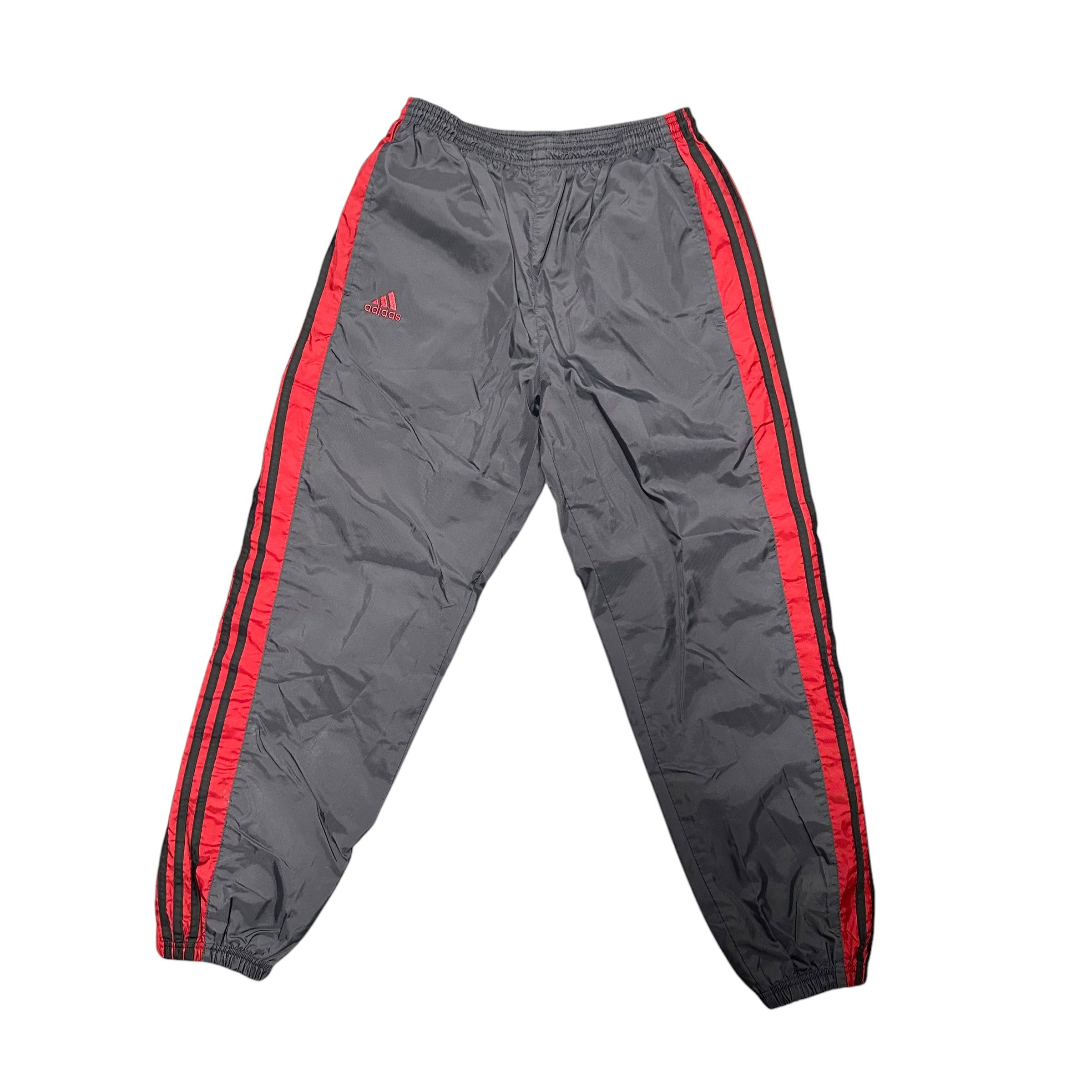 Vintage Adidas Grey/Red Trackpants