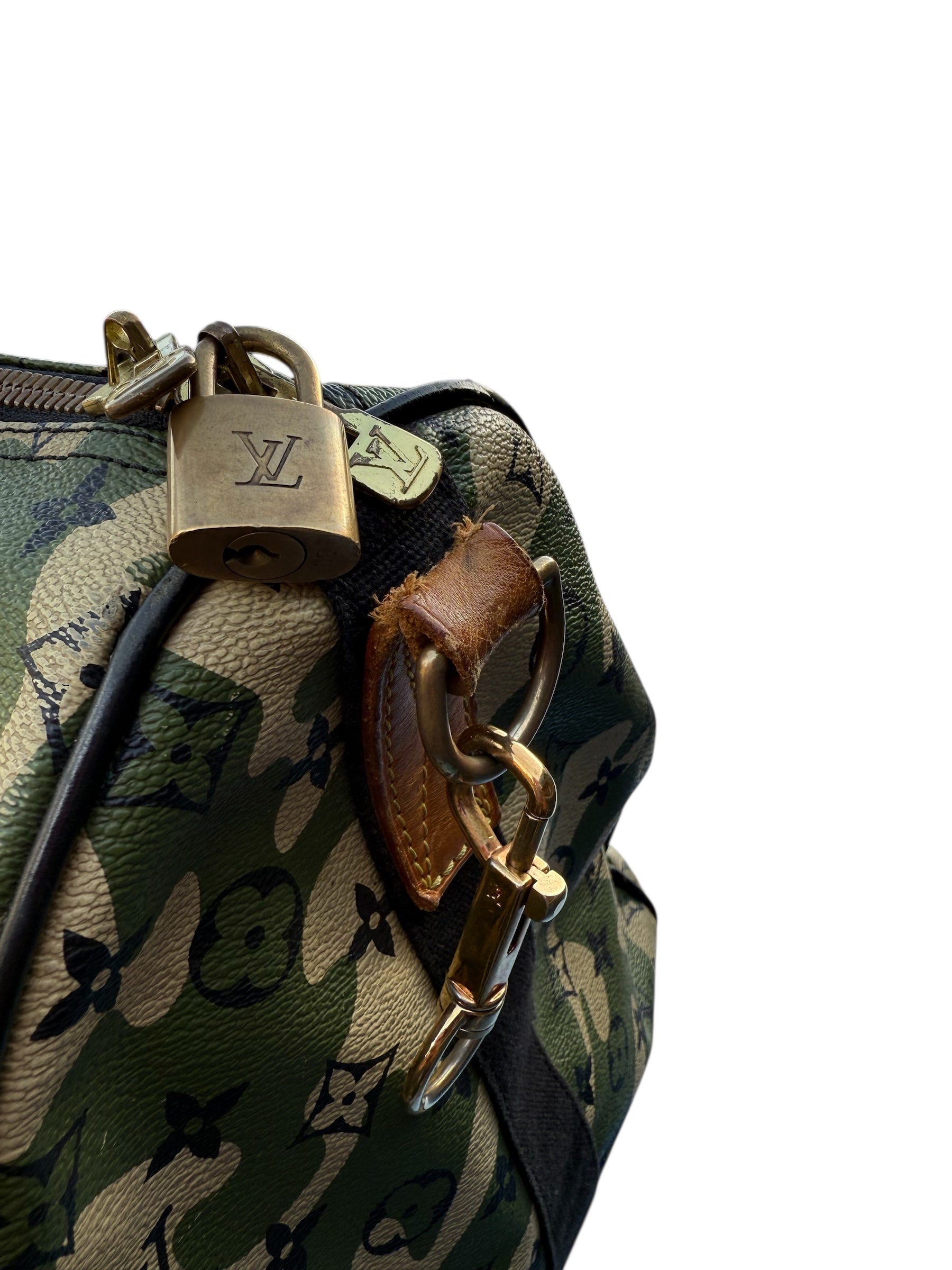 Louis Vuitton x Takashi Murakami Monogramouflage Keepall