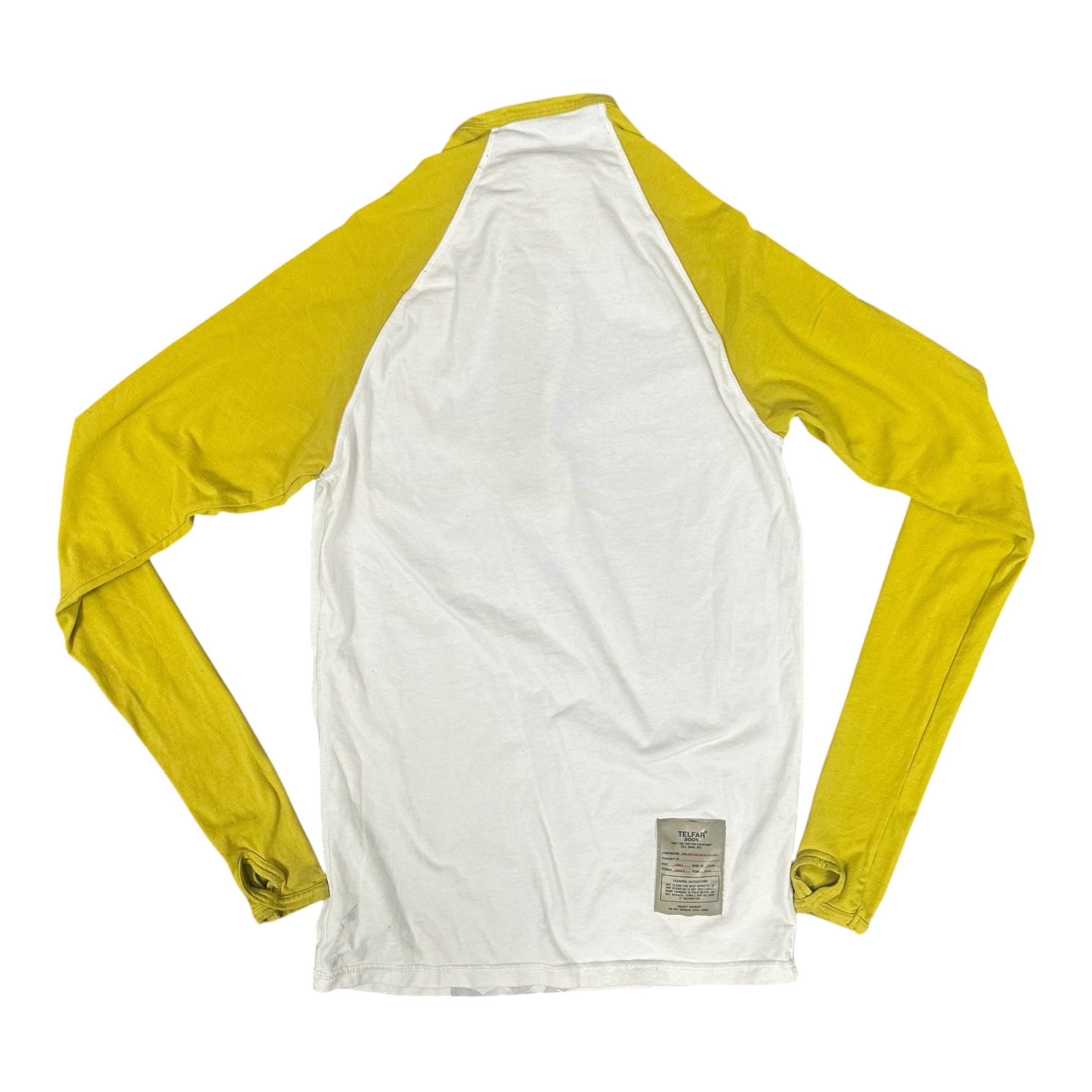 2005 Long Sleeve 3/4 Zip Mockneck ‘Snake Eyes/White’
