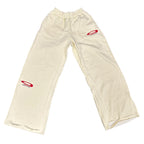 Brand New Garciago Cream/Red Sweatpants