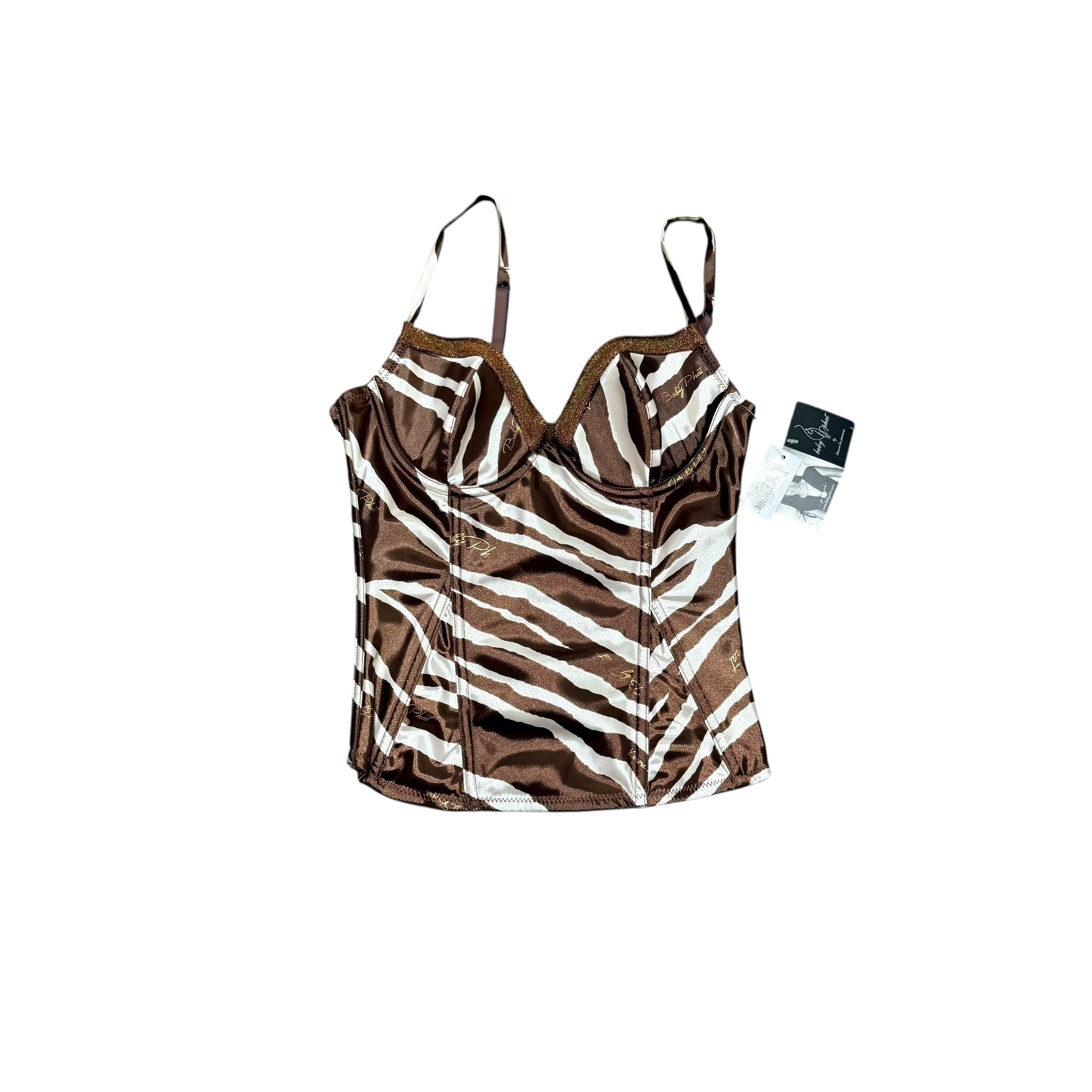 Baby Phat Zebra Set (Corset/Shorts)
