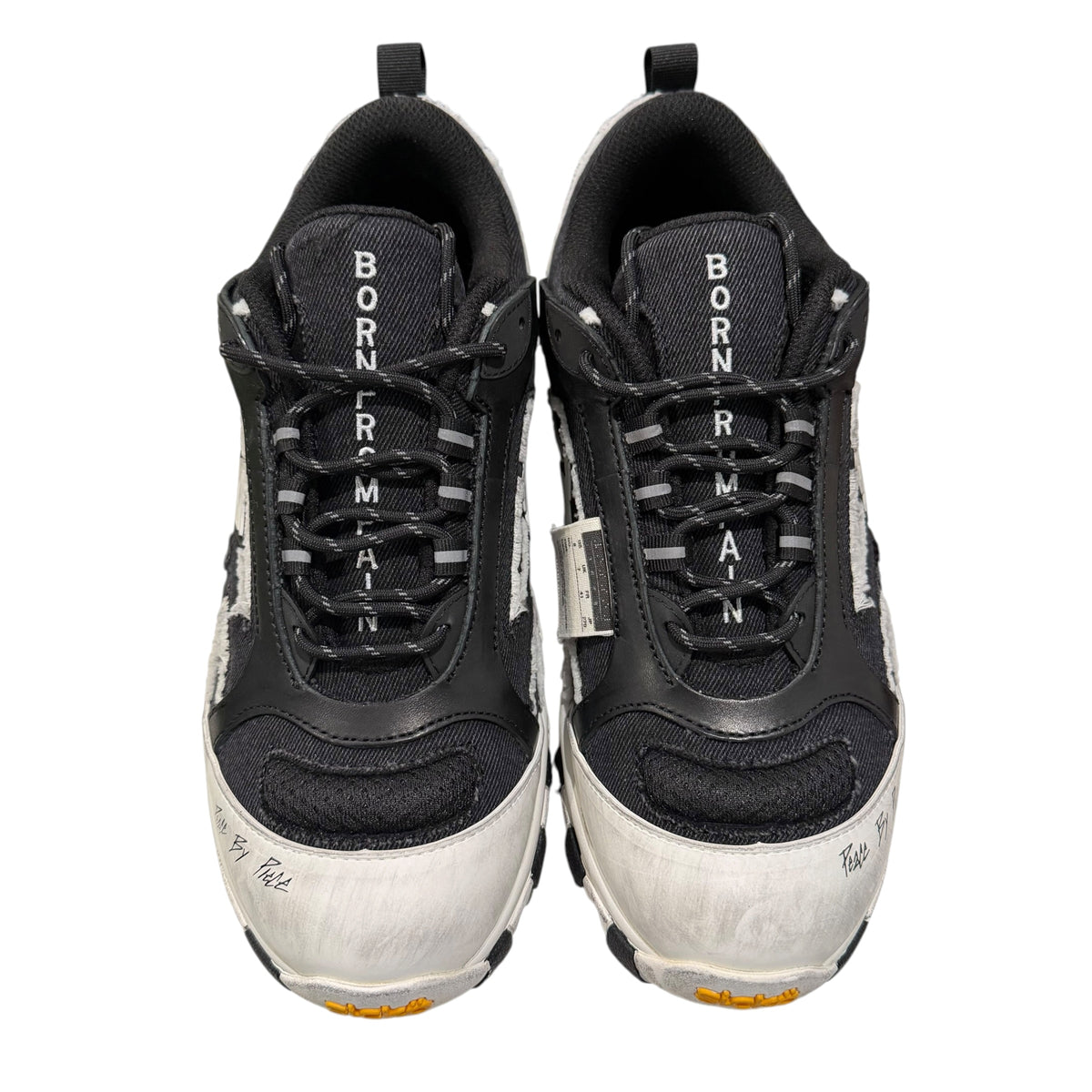 NEW Sicko x Vessel Black/White Hiking Sneakers