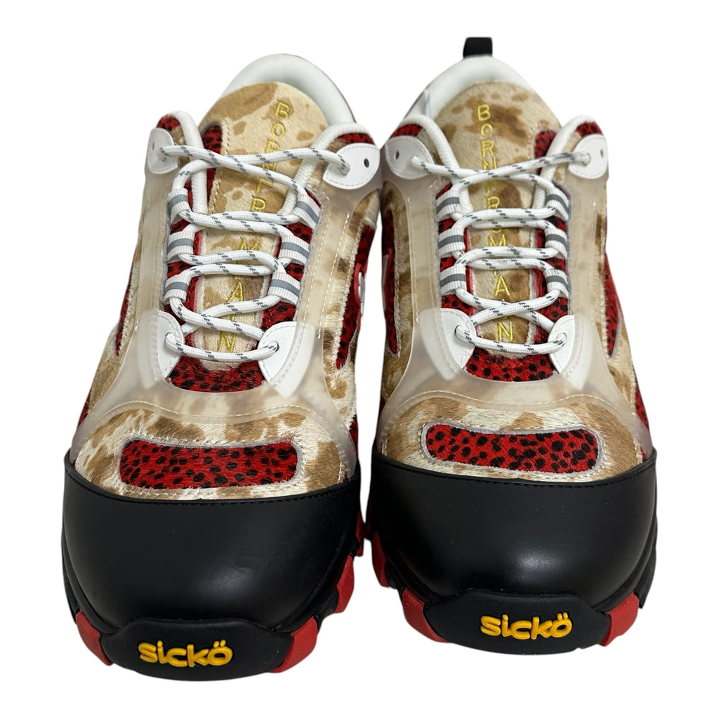 NEW Sicko Hiking Sneaker “Red Cheetah Flip”