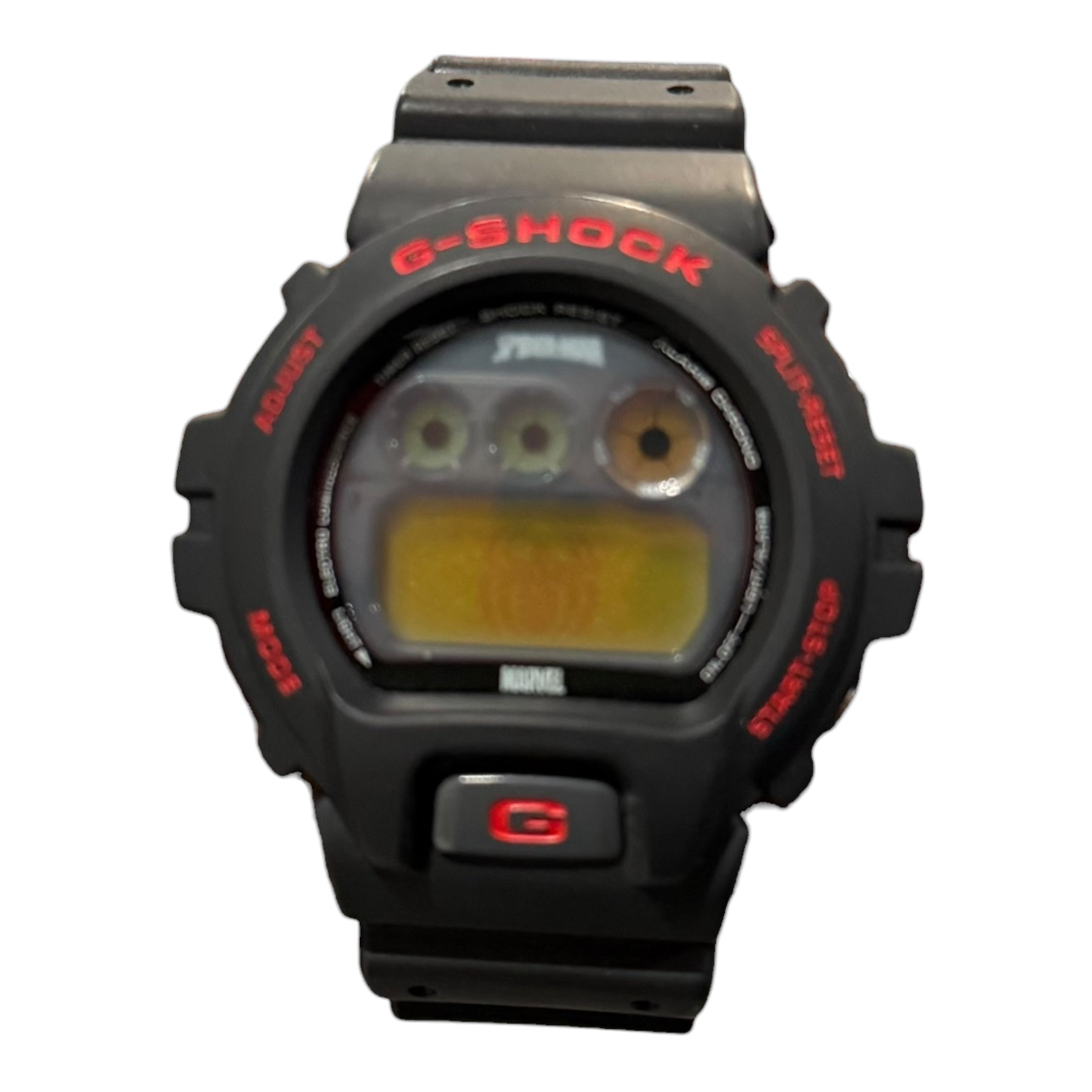 G Shock Black/Red