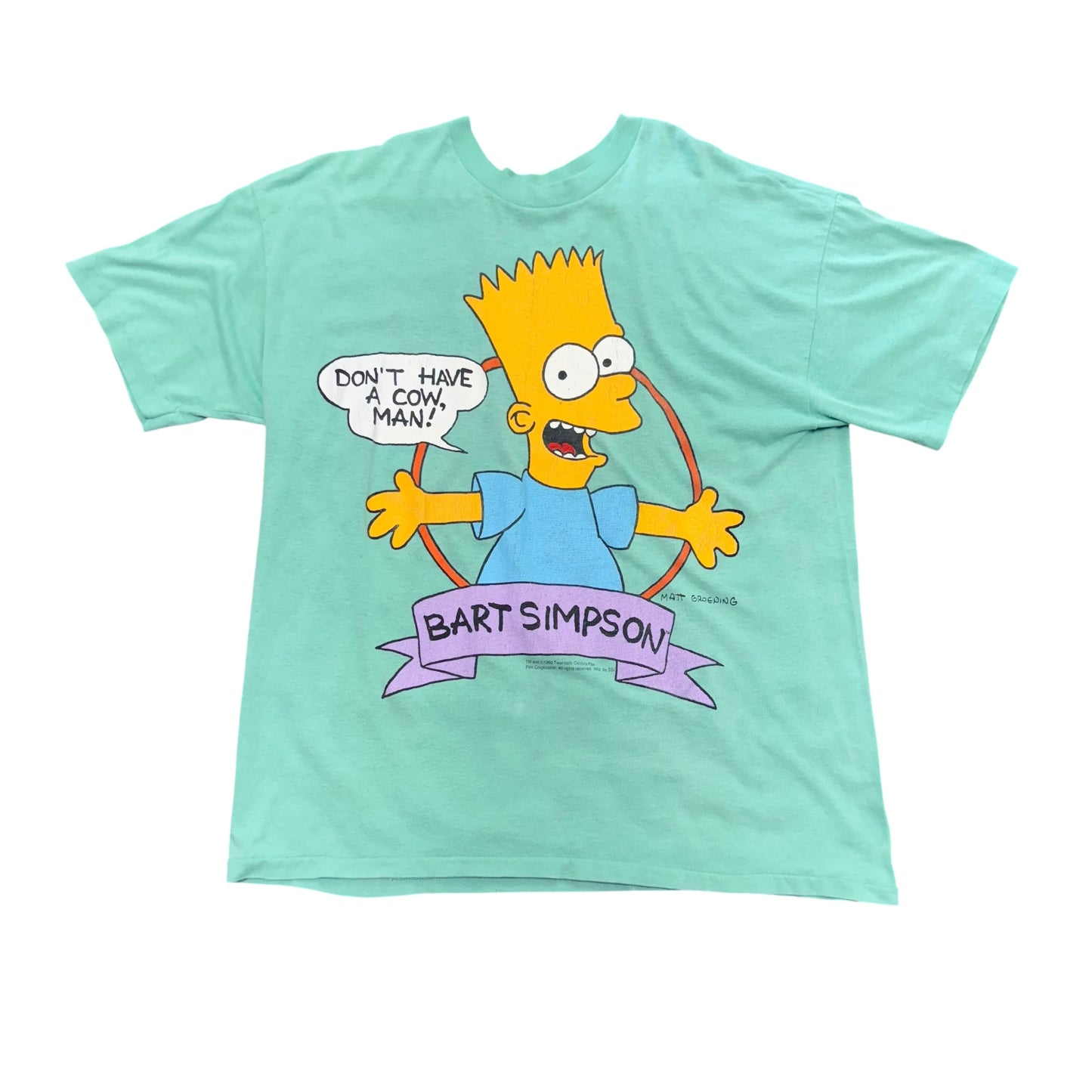 Bart Simpson Cow Tee