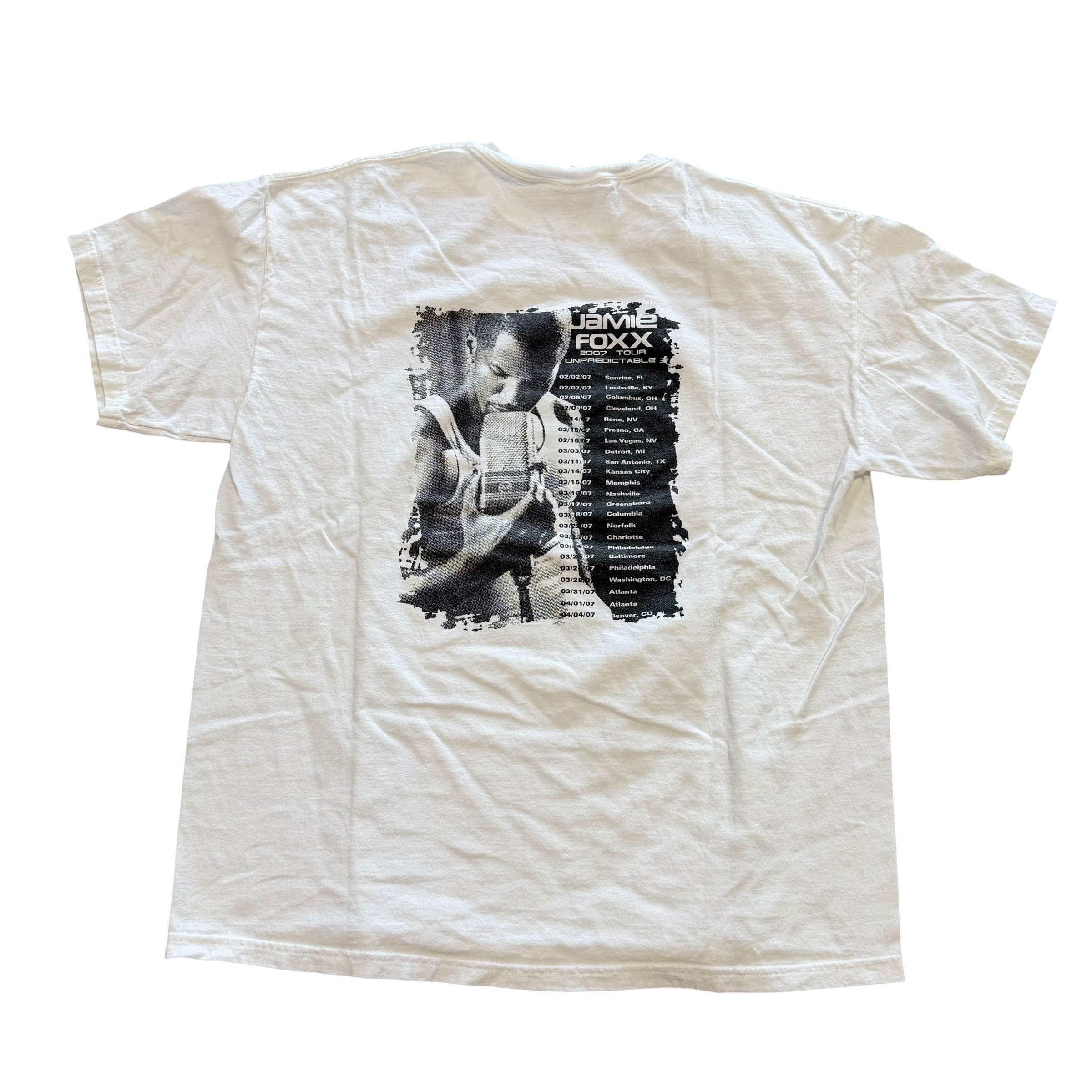 2007 Jaime Fox Tour Shirt