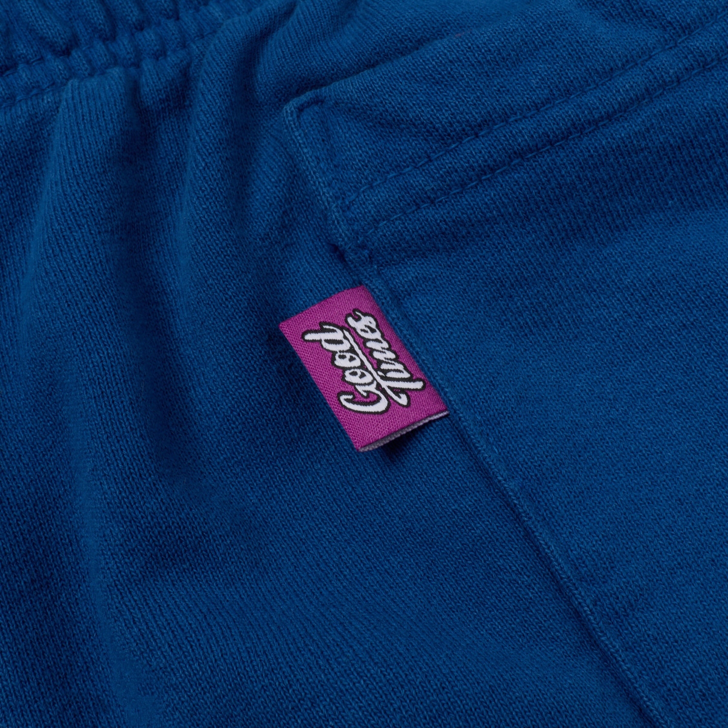 Good Times 3/4 Sweat Shorts “Blue”