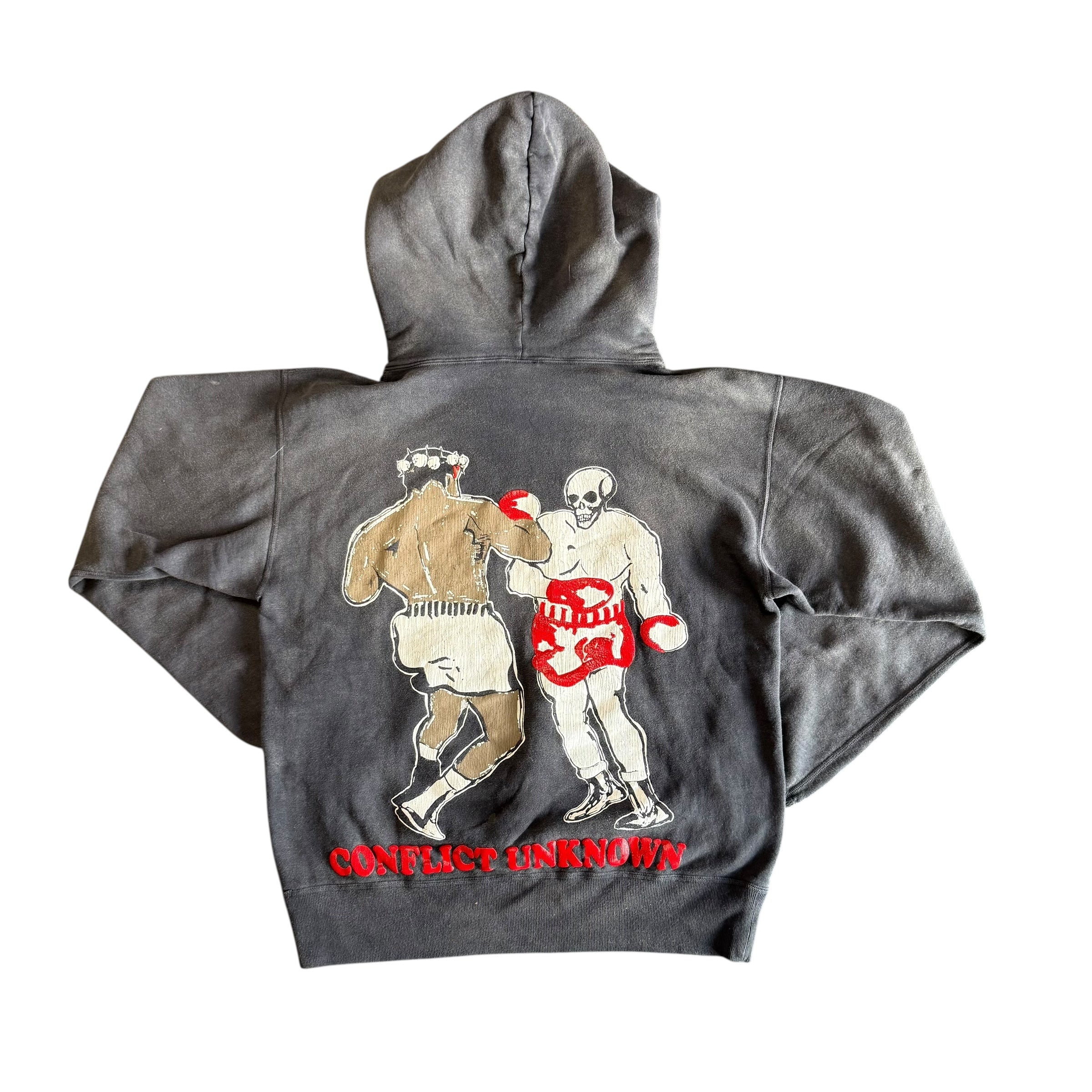 Saint Michael x Denim Tears Struggle Hoodie 'Black'