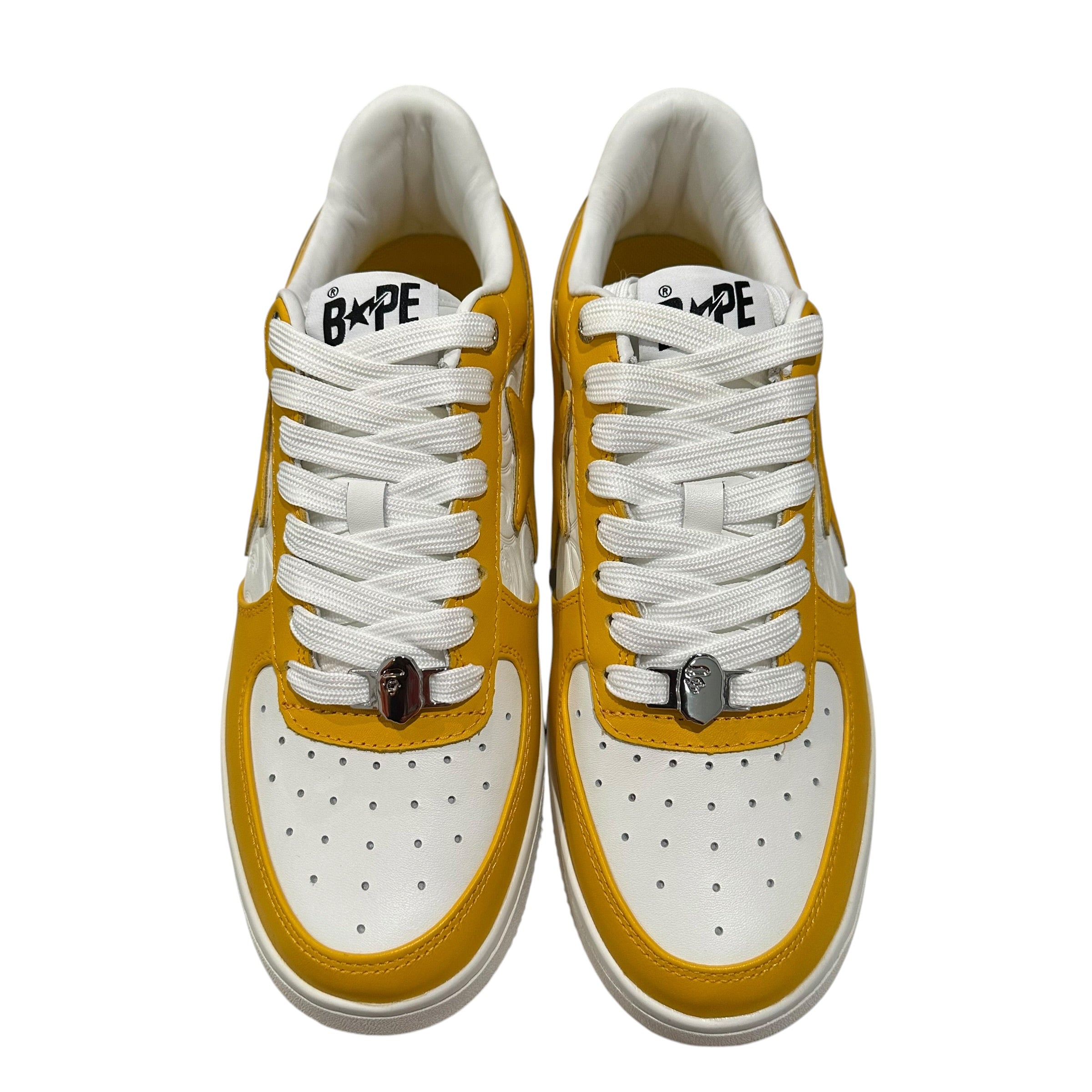 NEW Bape Sta Yellow/White Sneakers