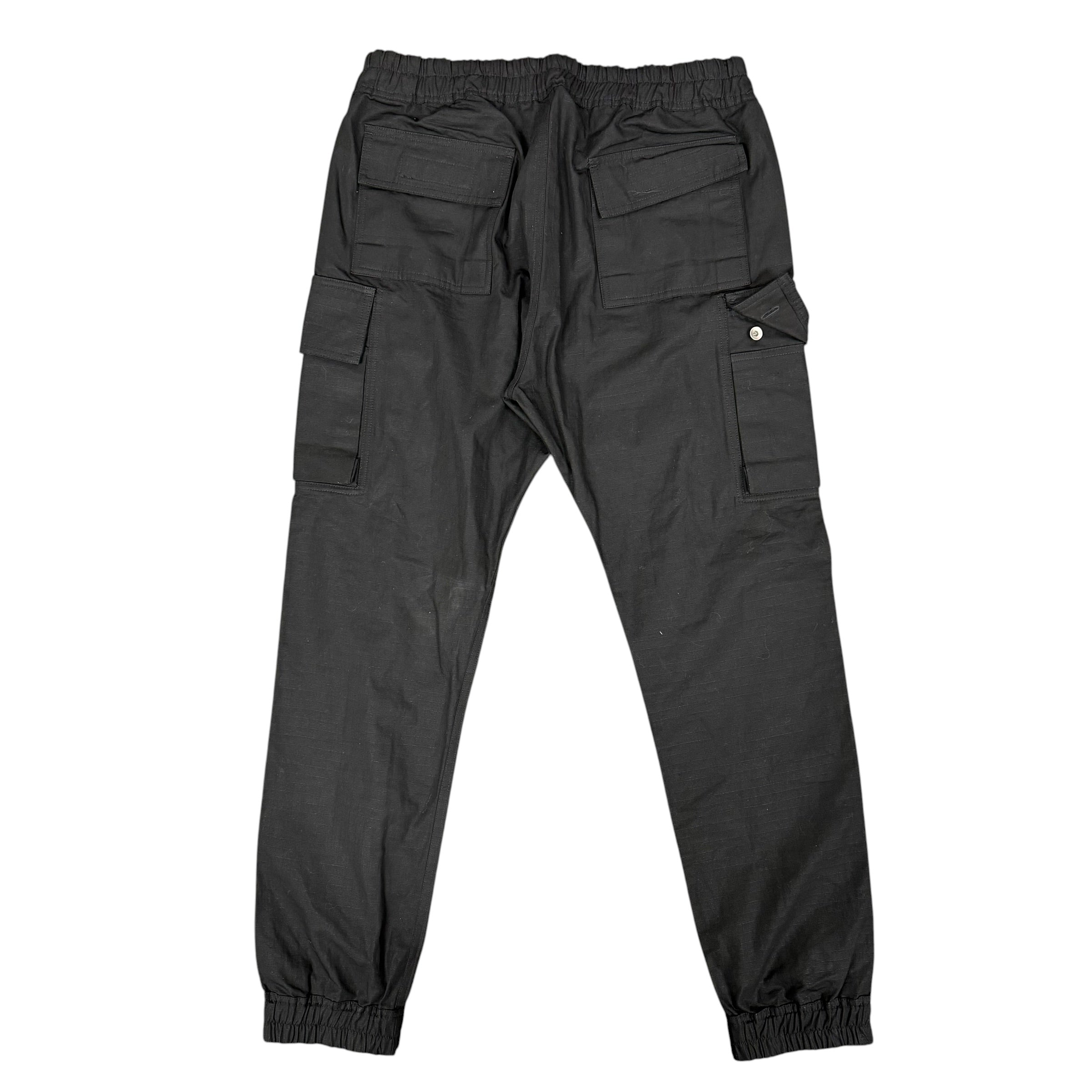 Rick Owens DRKSHDW Black Cargo Pants