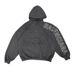 Balenciaga Logo Embroidered Hoodie