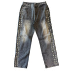 Vale Lives Black Rhinestone Jeans