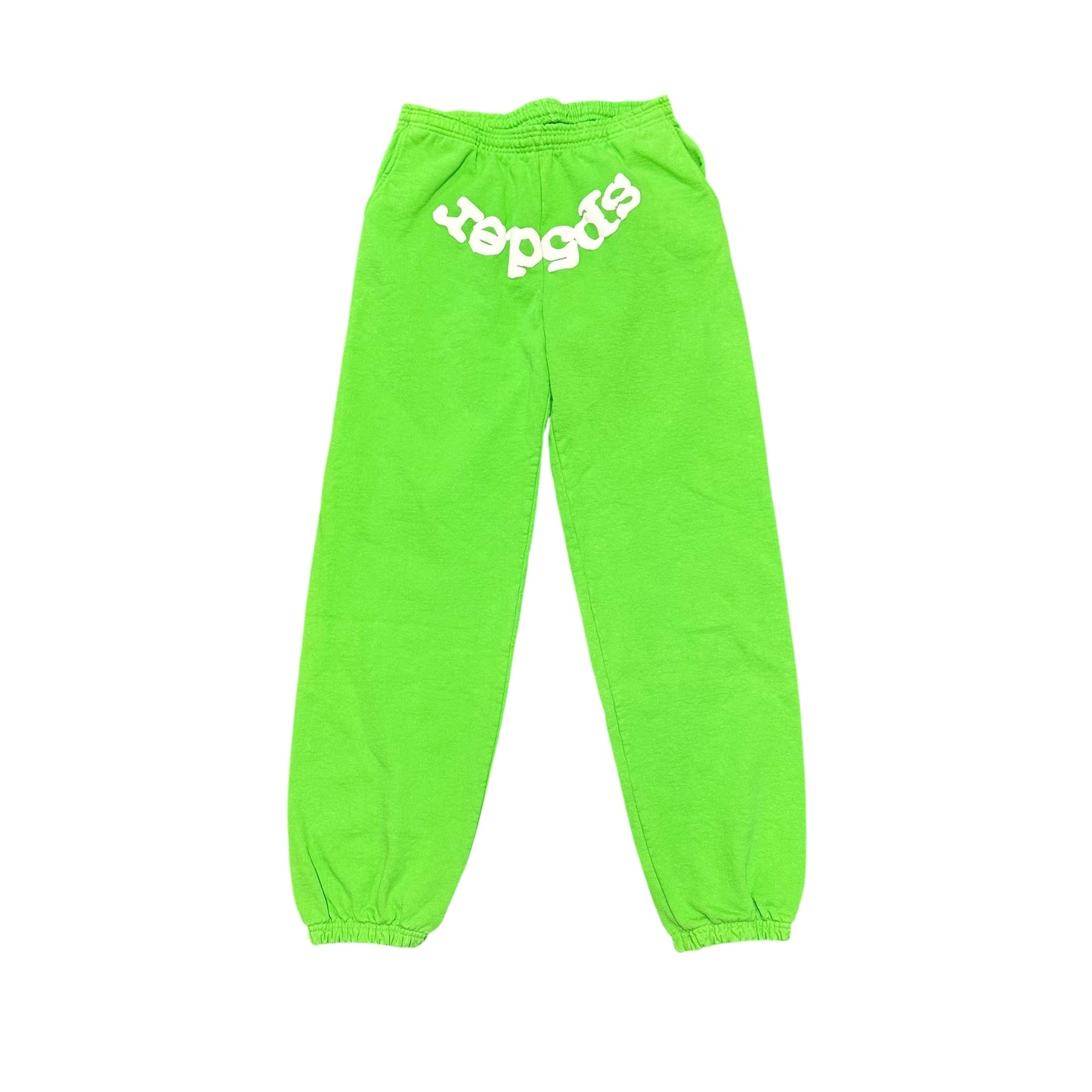 Sp5der Sweats Lime Green