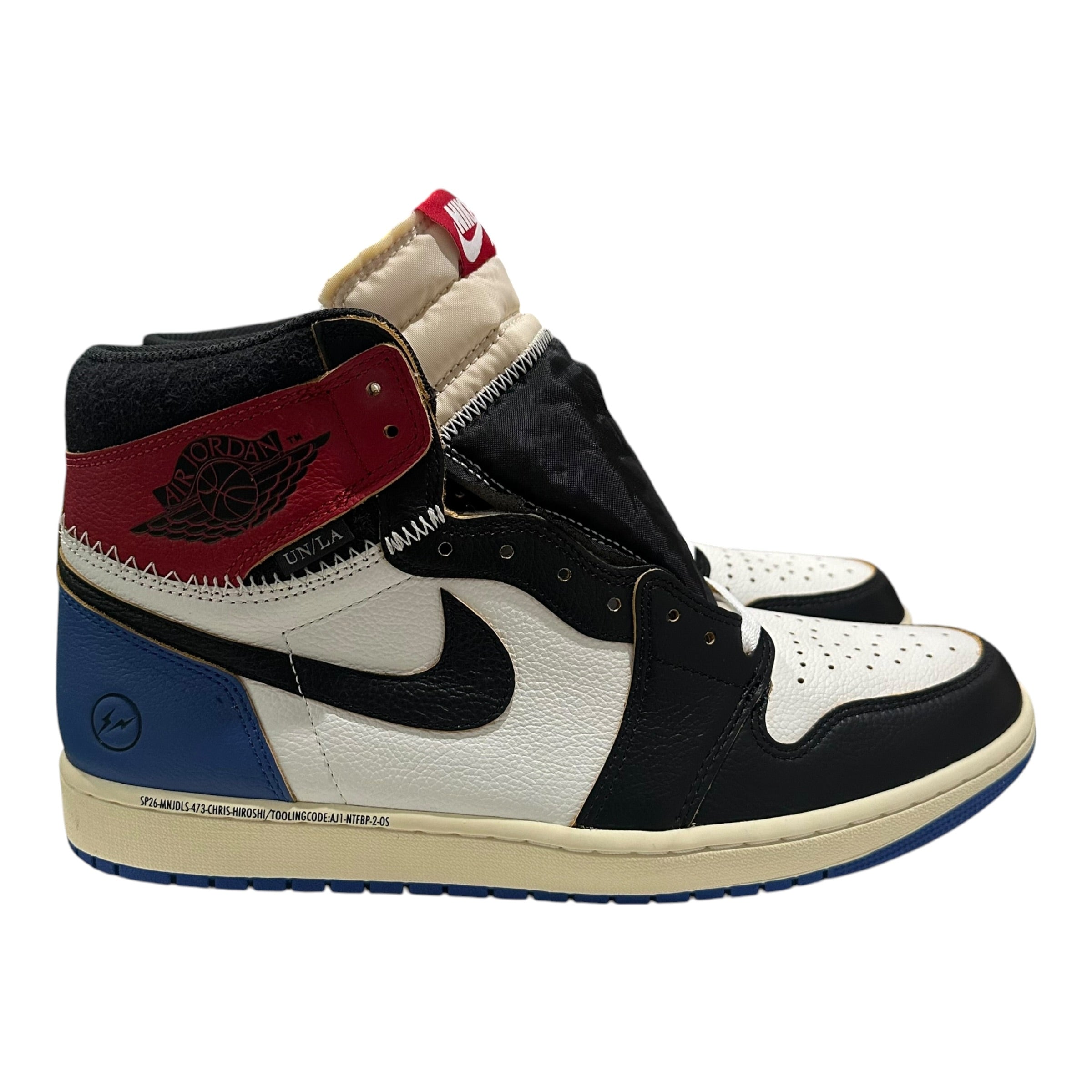 NEW Fragment x Union x Air Jordan 1 Varsity Red