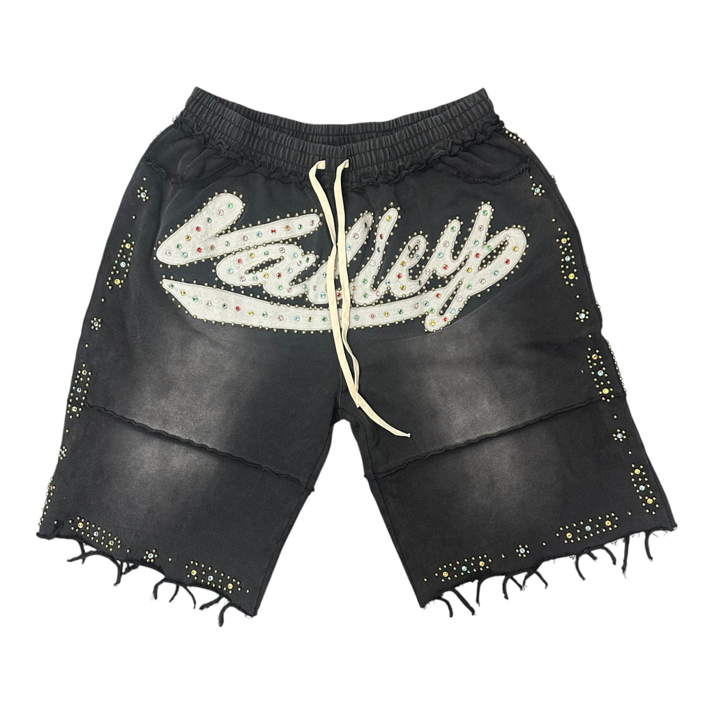 (NEW) Vale Forever Black Skittle Shorts