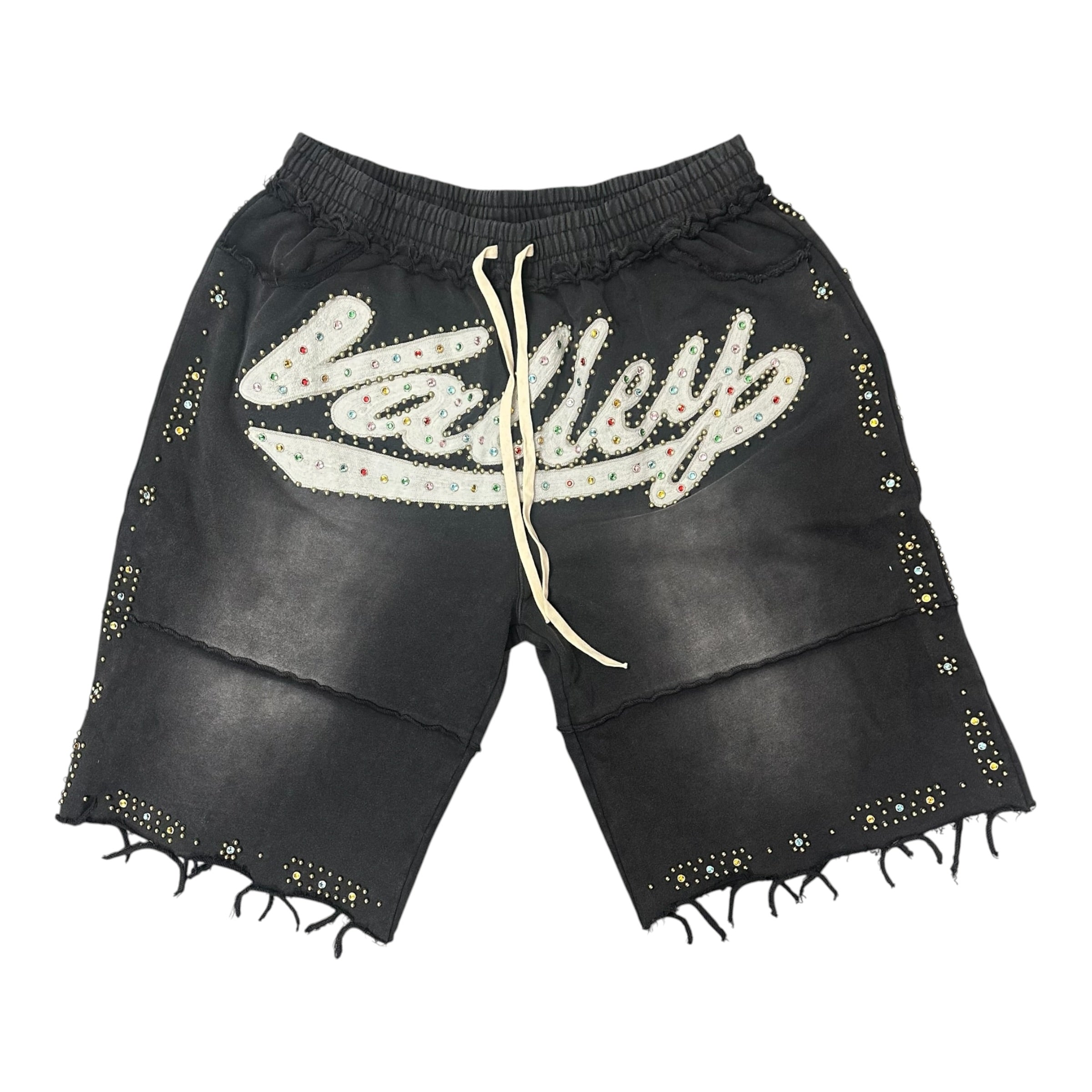 (NEW) Vale Forever Black Skittle Shorts