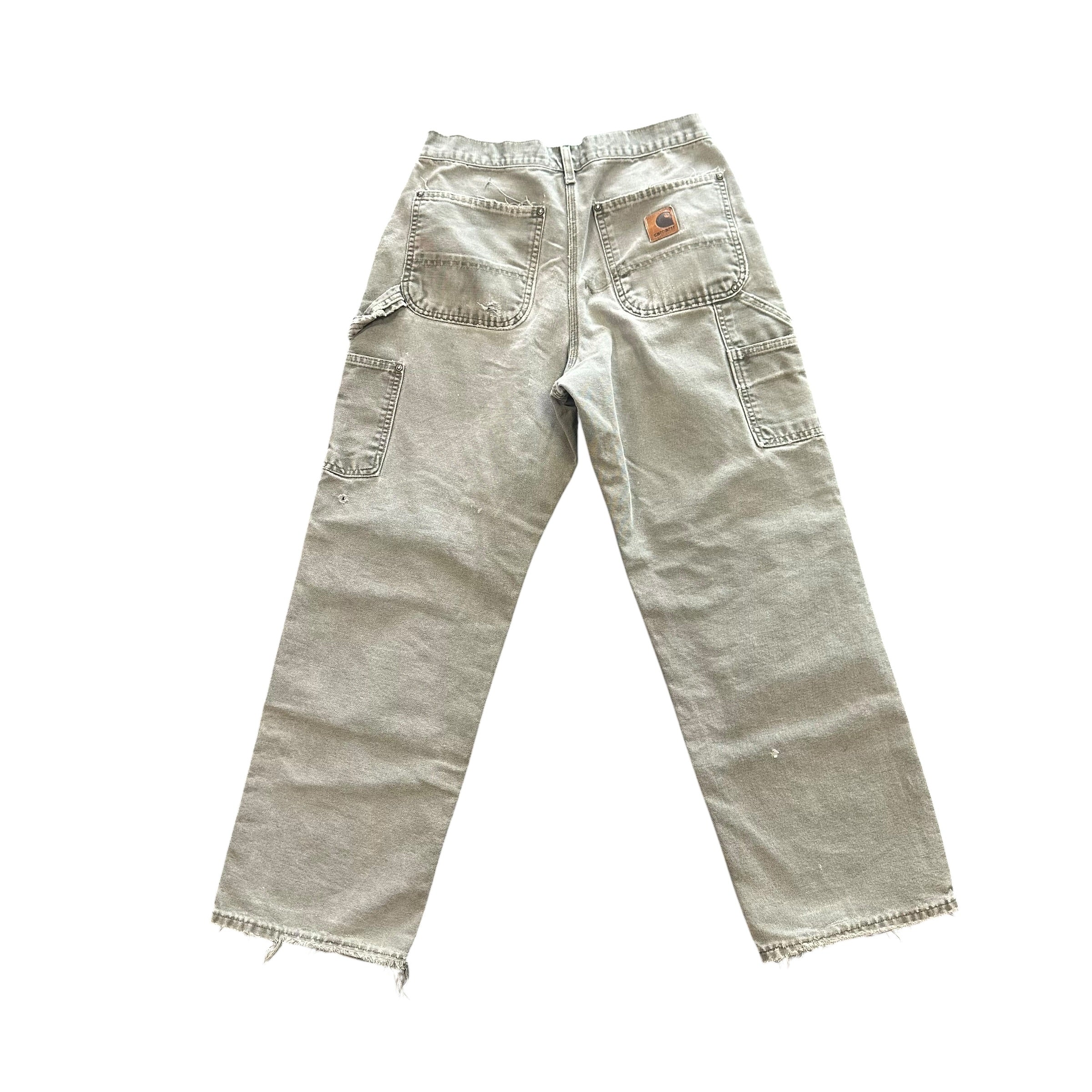 Carhartt Olive Green Double Knee