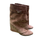 Brown Givenchy Shark Boots Up