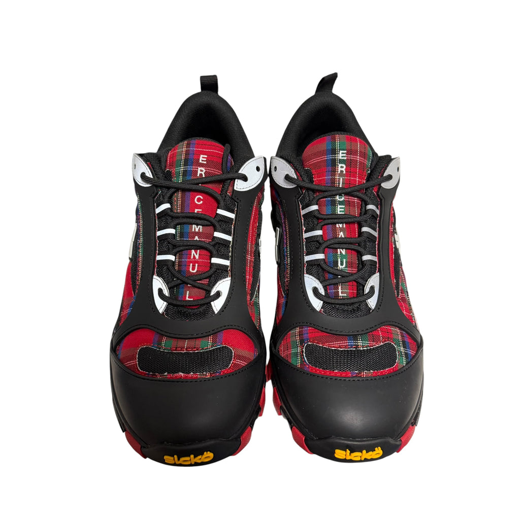 New EE x Sicko Hiking Sneaker “Red/Black”