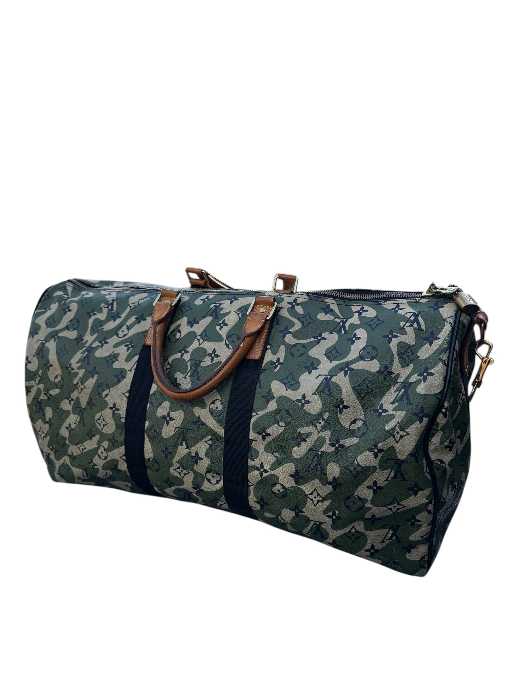 Louis Vuitton x Takashi Murakami Monogramouflage Keepall