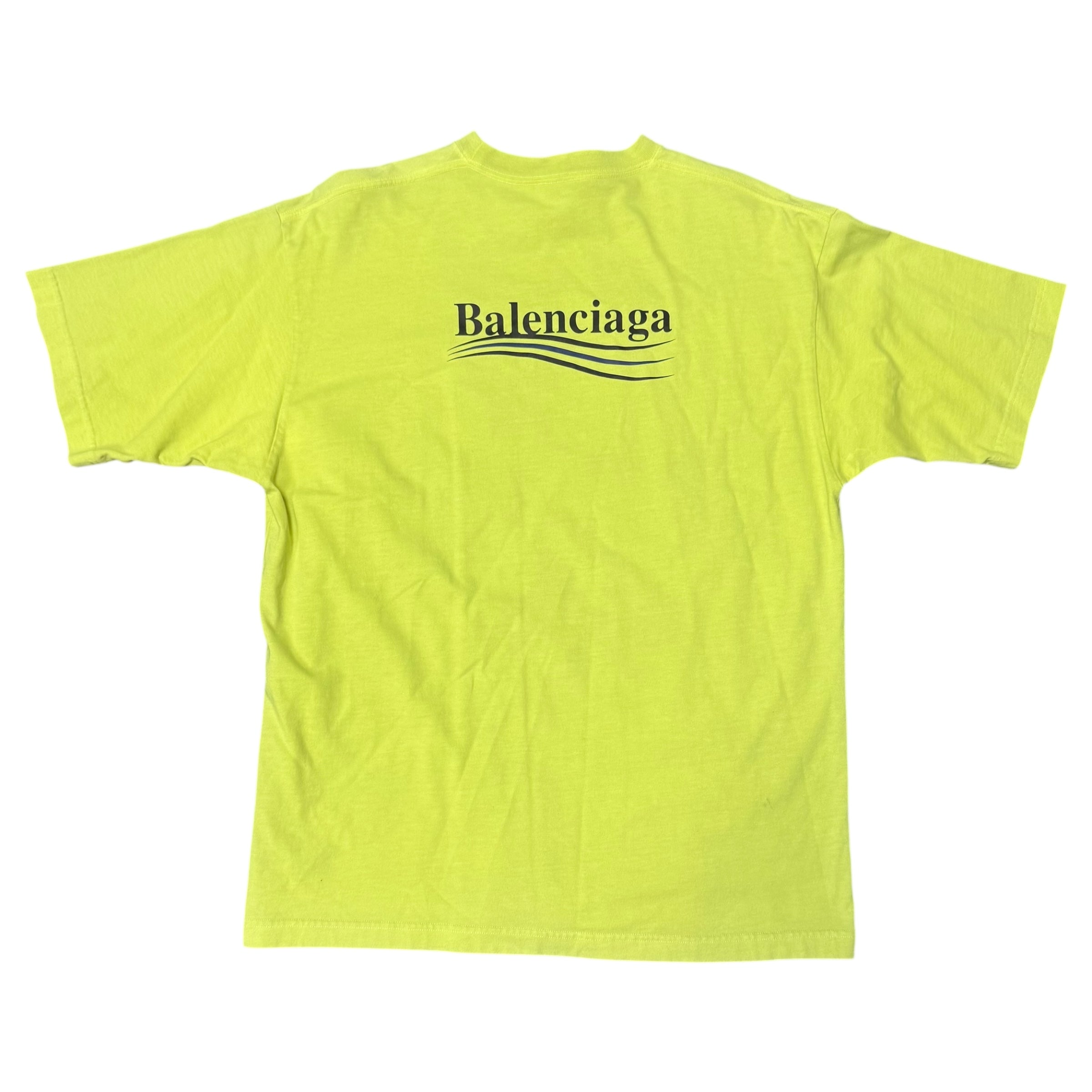 Balenciaga Campaign Lime Tee