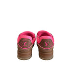 Louis Vuitton Pink/Brown Trainers (No Box)