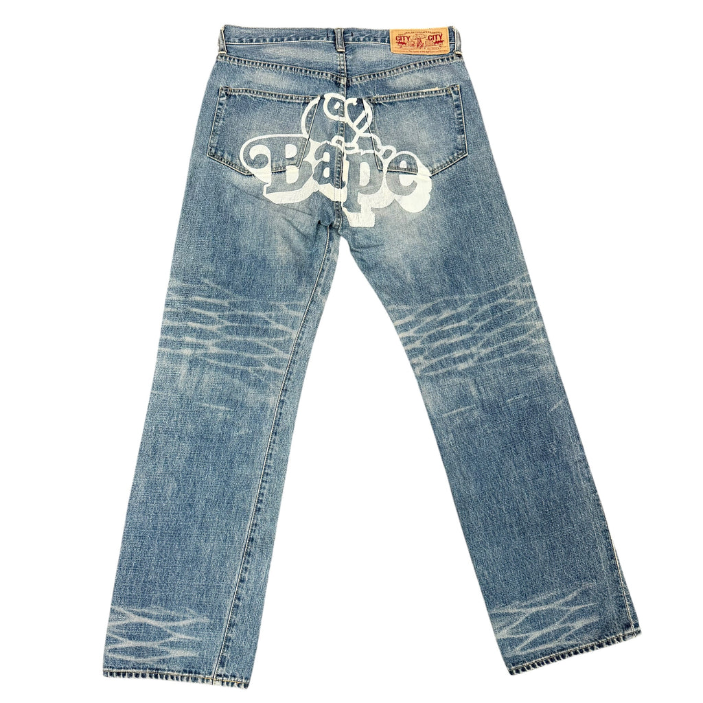 A Bathing Ape Denim Pants
