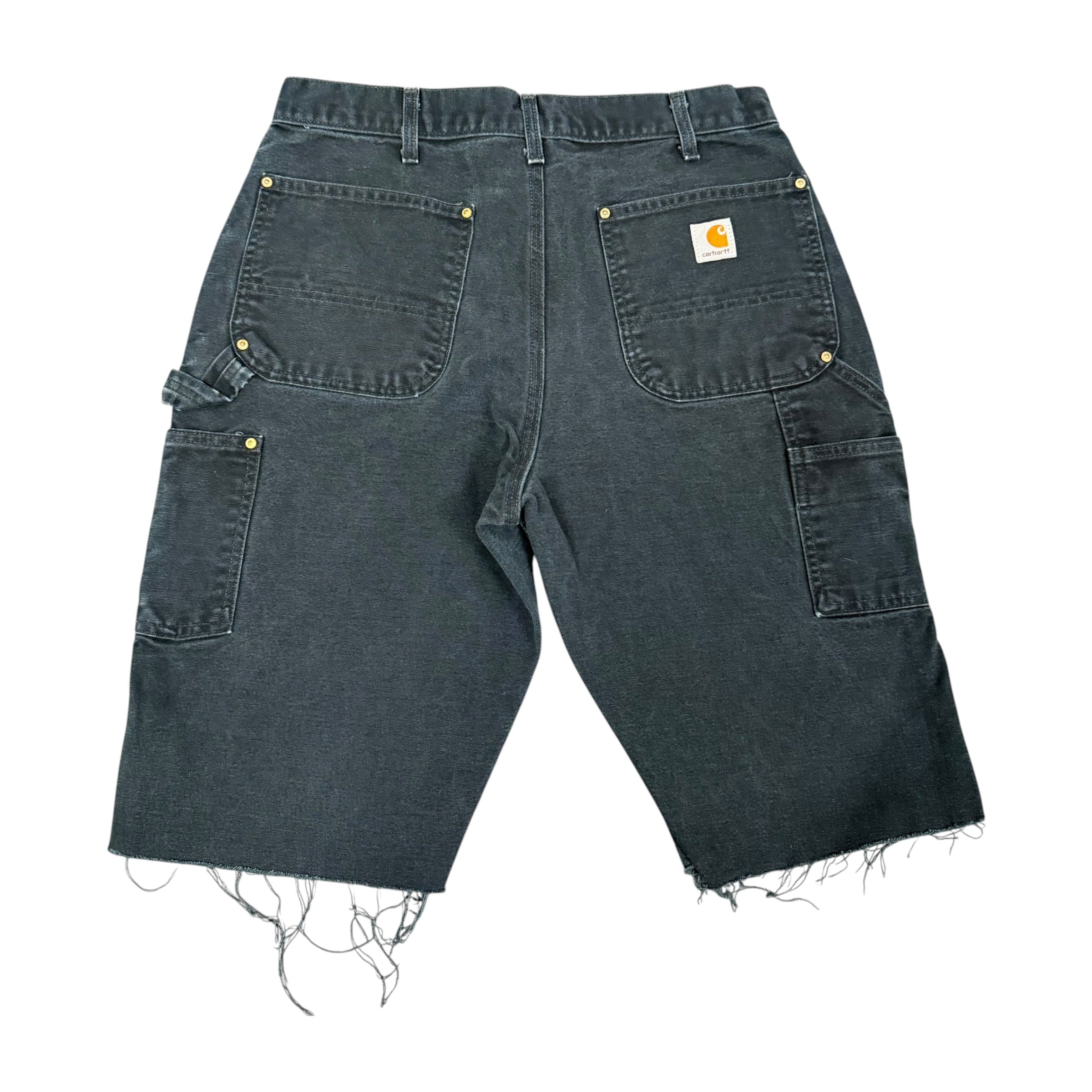 Black Carhartt Double Knee Shorts