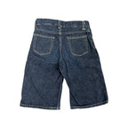 BAPE KIDS WHITE STAR DENIM SHORTS