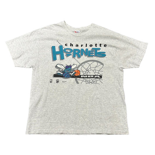 Vintage Grey CLT Hornets Tee