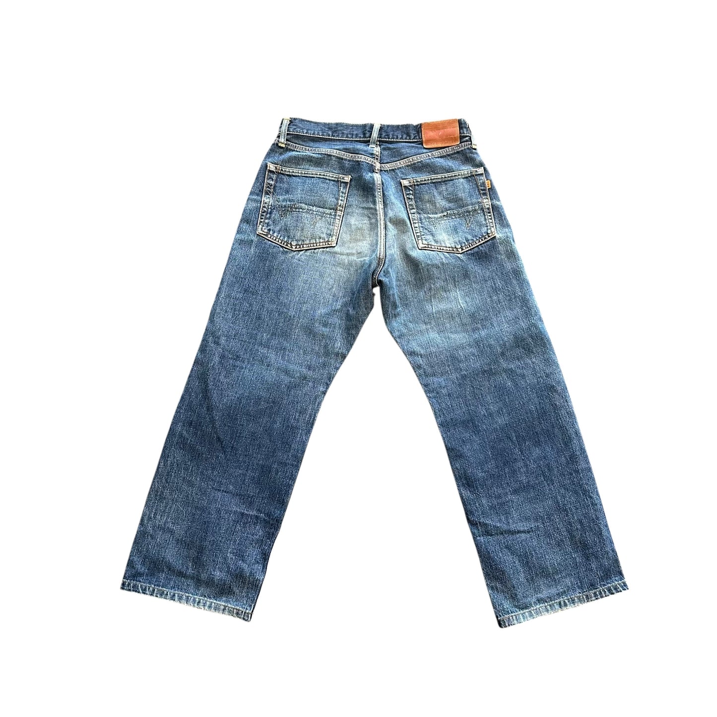 Vintage Edwin Wide Leg Blue Jeans